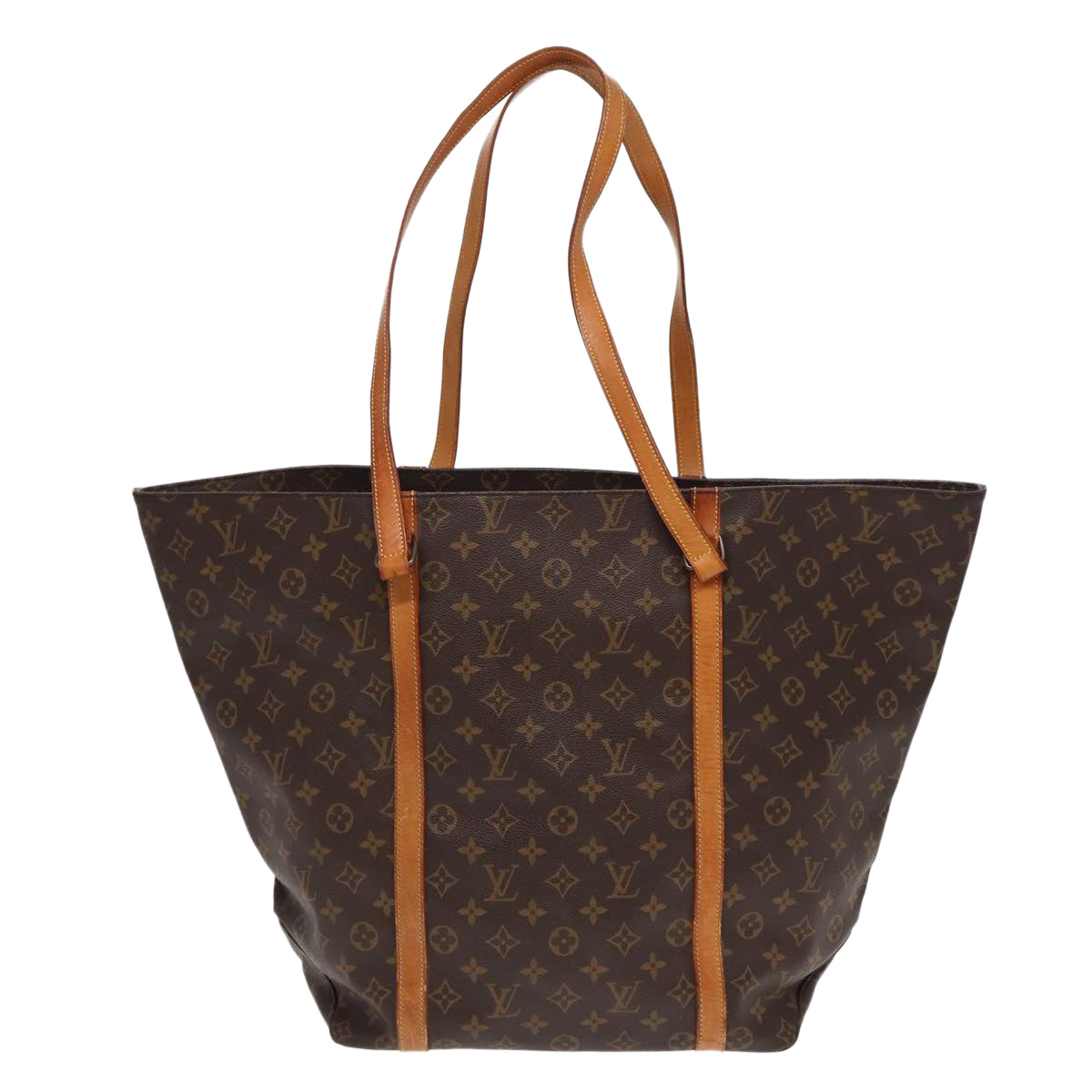 LOUIS VUITTON Monogram Sac Shopping GM Tote Bag M51110 LV 89215