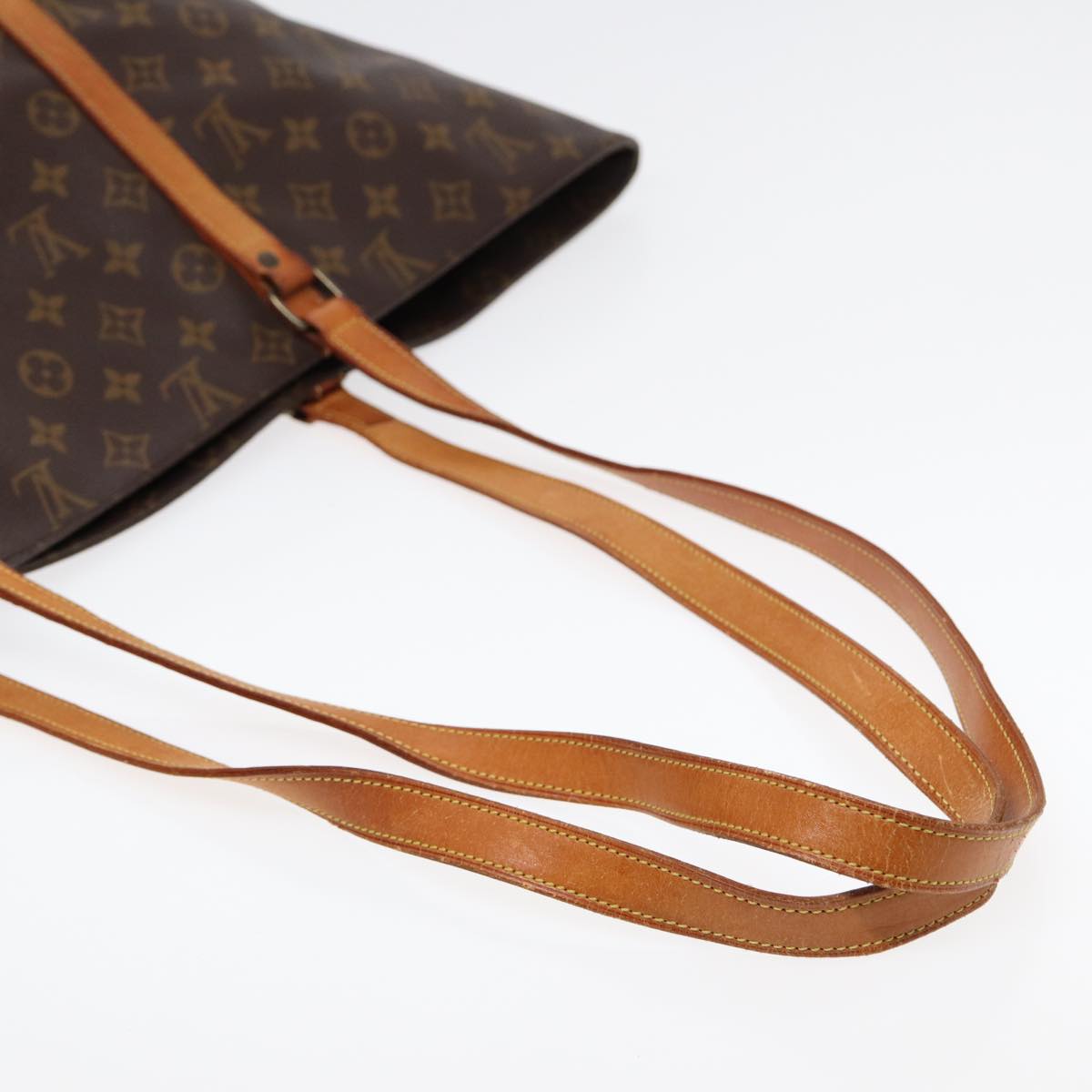 LOUIS VUITTON Monogram Sac Shopping GM Tote Bag M51110 LV 89215