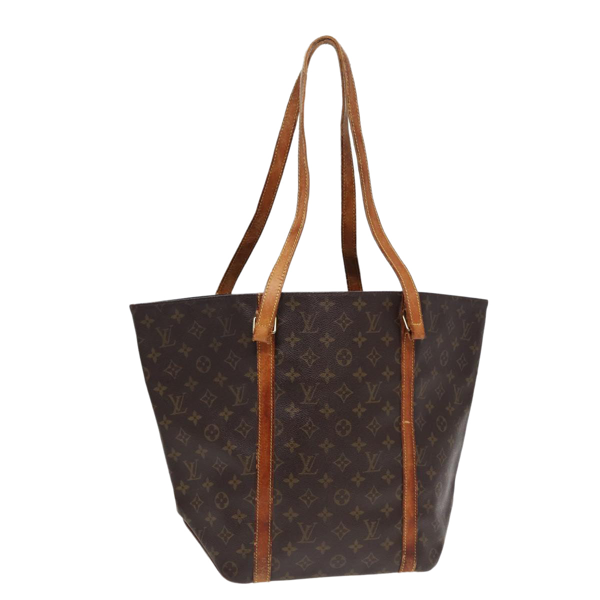 LOUIS VUITTON Monogram Sac Shopping Tote Bag M51108 LV 89216