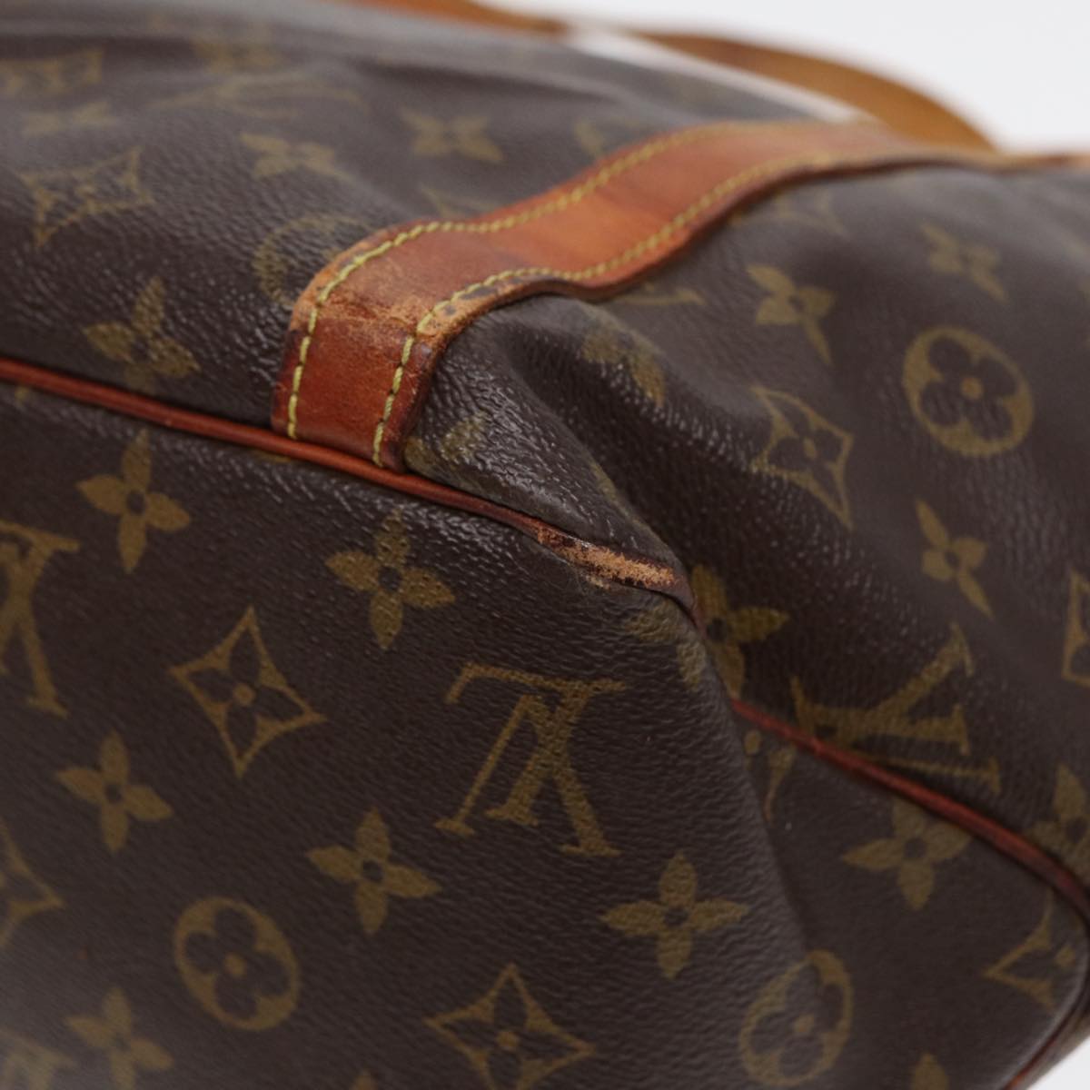LOUIS VUITTON Monogram Sac Shopping Tote Bag M51108 LV 89216