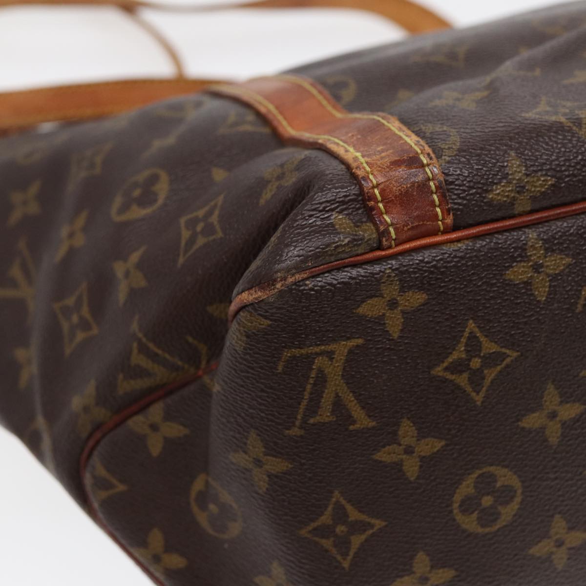 LOUIS VUITTON Monogram Sac Shopping Tote Bag M51108 LV 89216