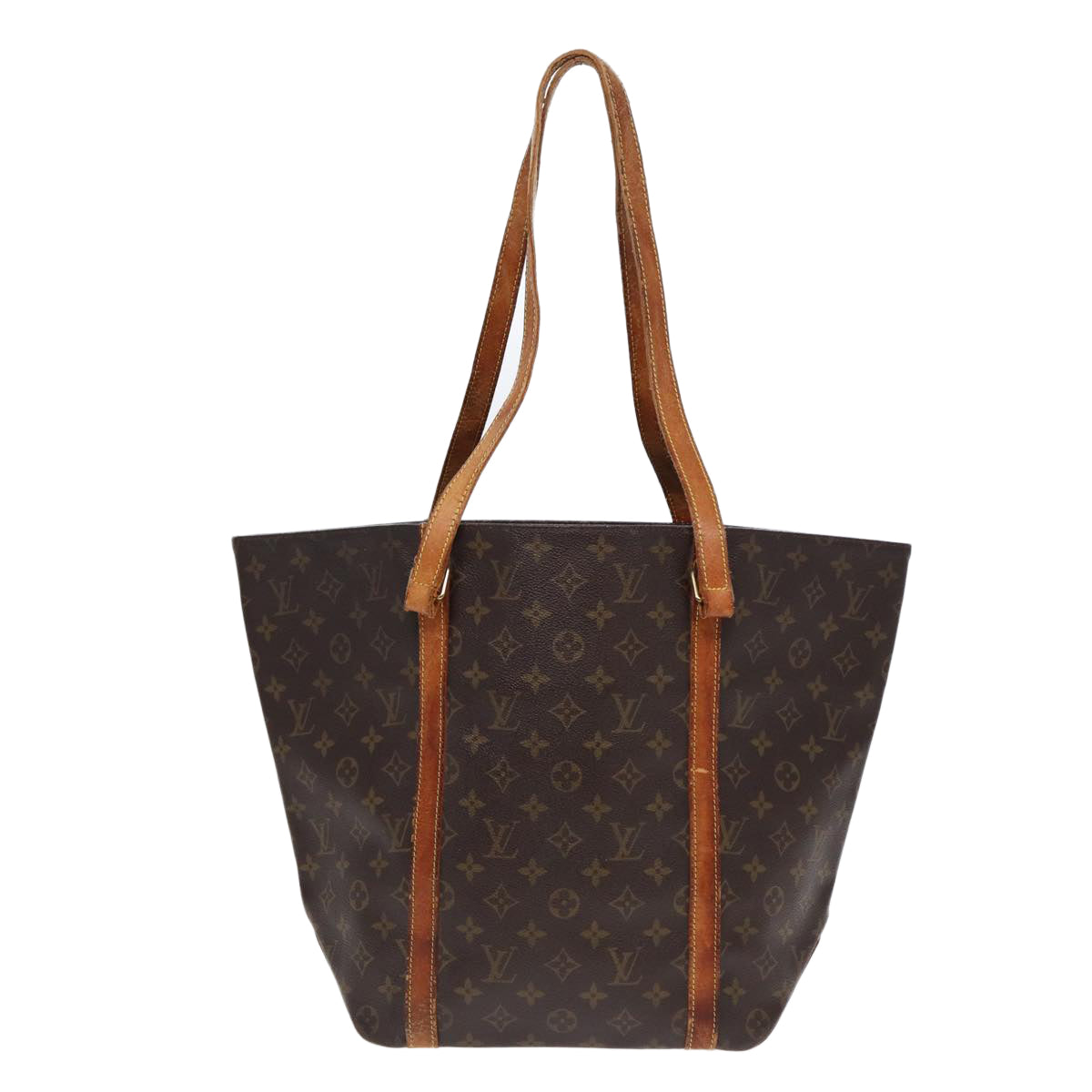 LOUIS VUITTON Monogram Sac Shopping Tote Bag M51108 LV 89216