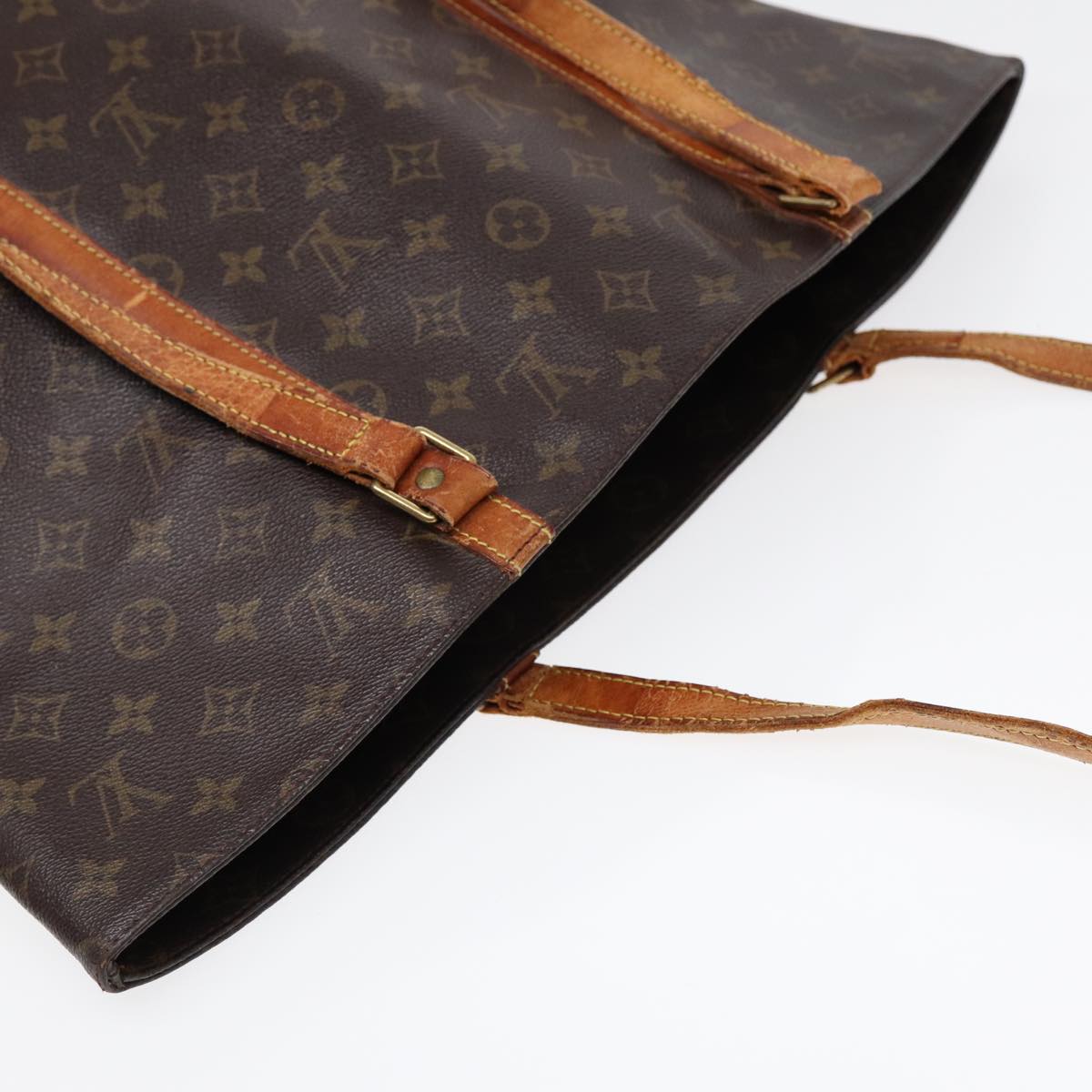 LOUIS VUITTON Monogram Sac Shopping Tote Bag M51108 LV 89216