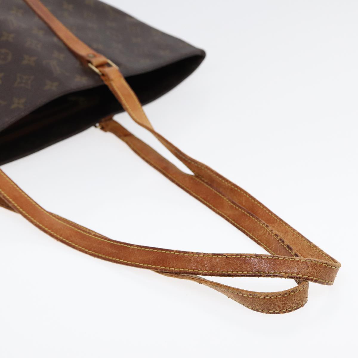 LOUIS VUITTON Monogram Sac Shopping Tote Bag M51108 LV 89216