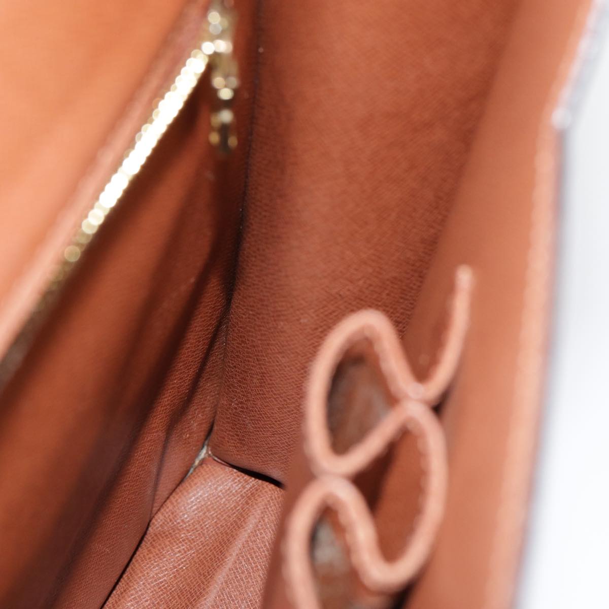 LOUIS VUITTON Monogram Porte Documents Bandouliere Bag M53338 LV 89217