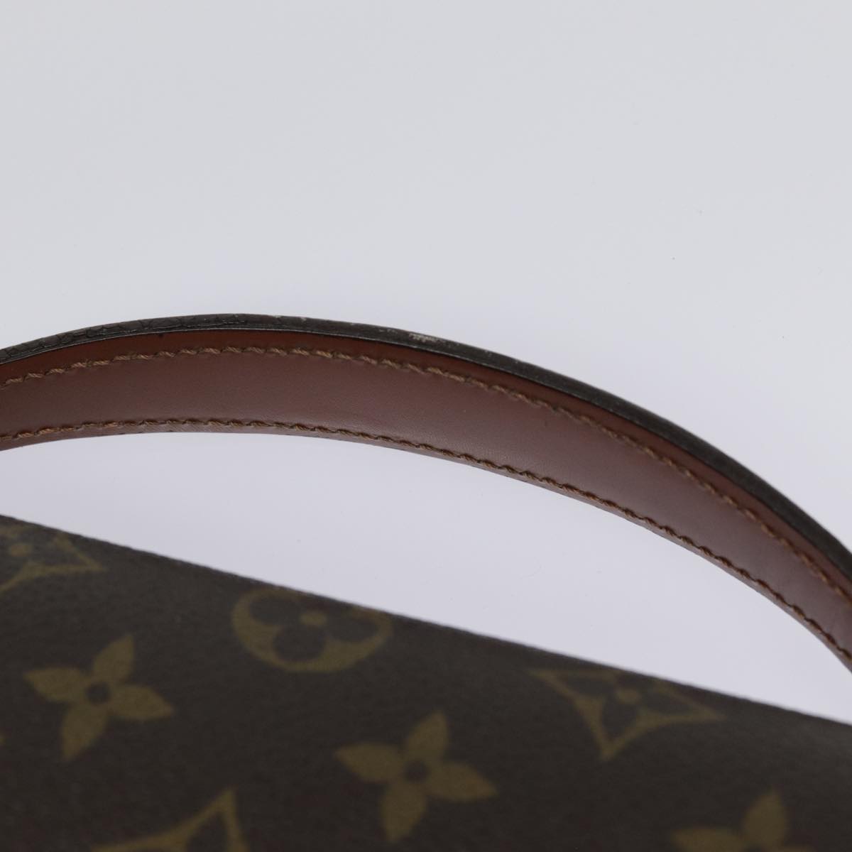 LOUIS VUITTON Monogram Porte Documents Bandouliere Bag M53338 LV 89217