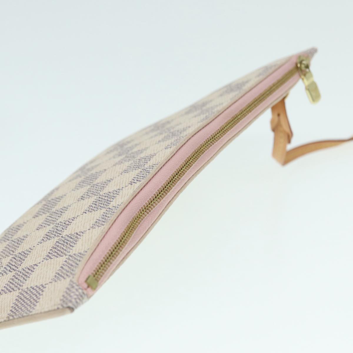 LOUIS VUITTON Damier Azur Neverfull MM Tote Bag N41605 LV 89255