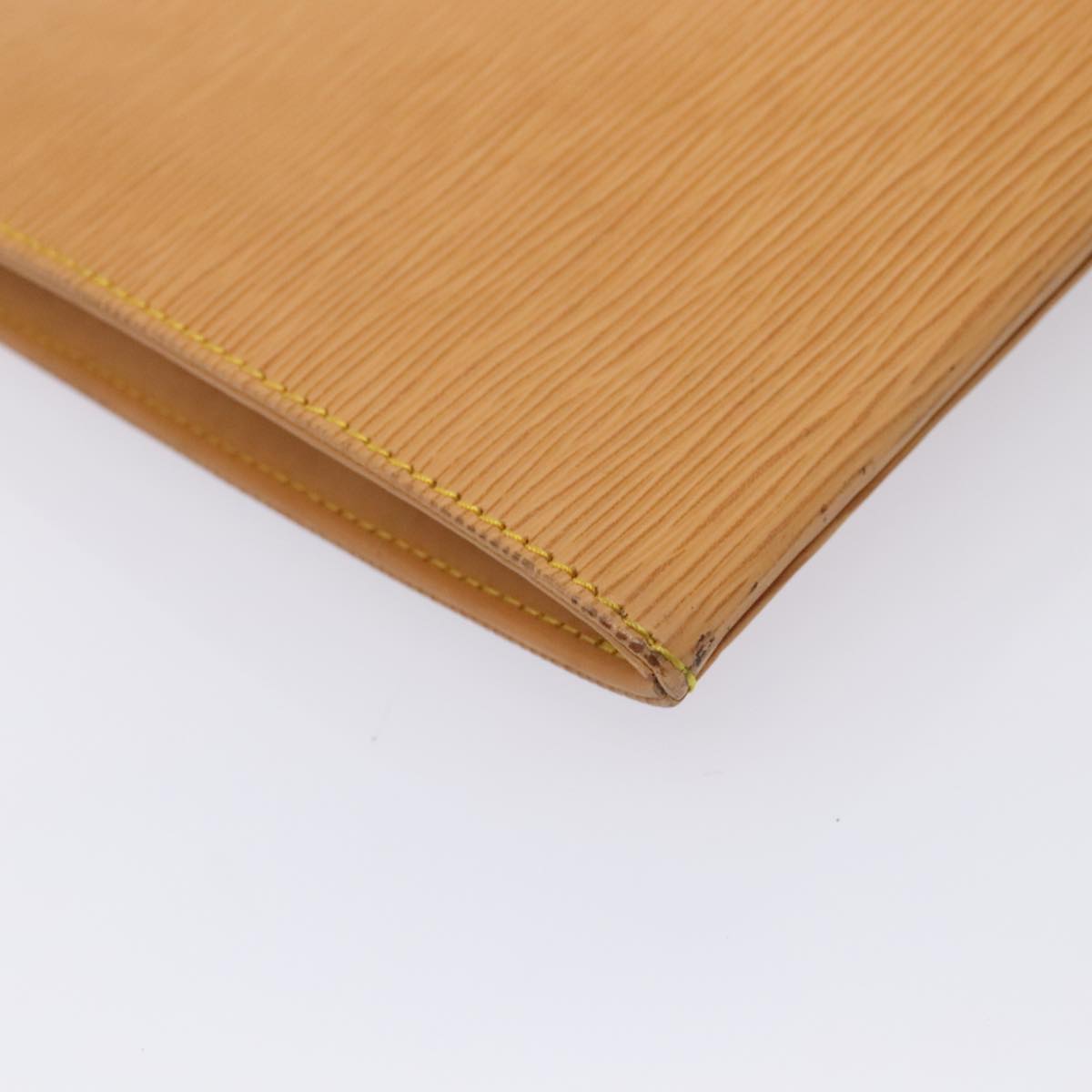 LOUIS VUITTON Epi Jena Clutch Bag Zipangu Gold M52726 LV 89288