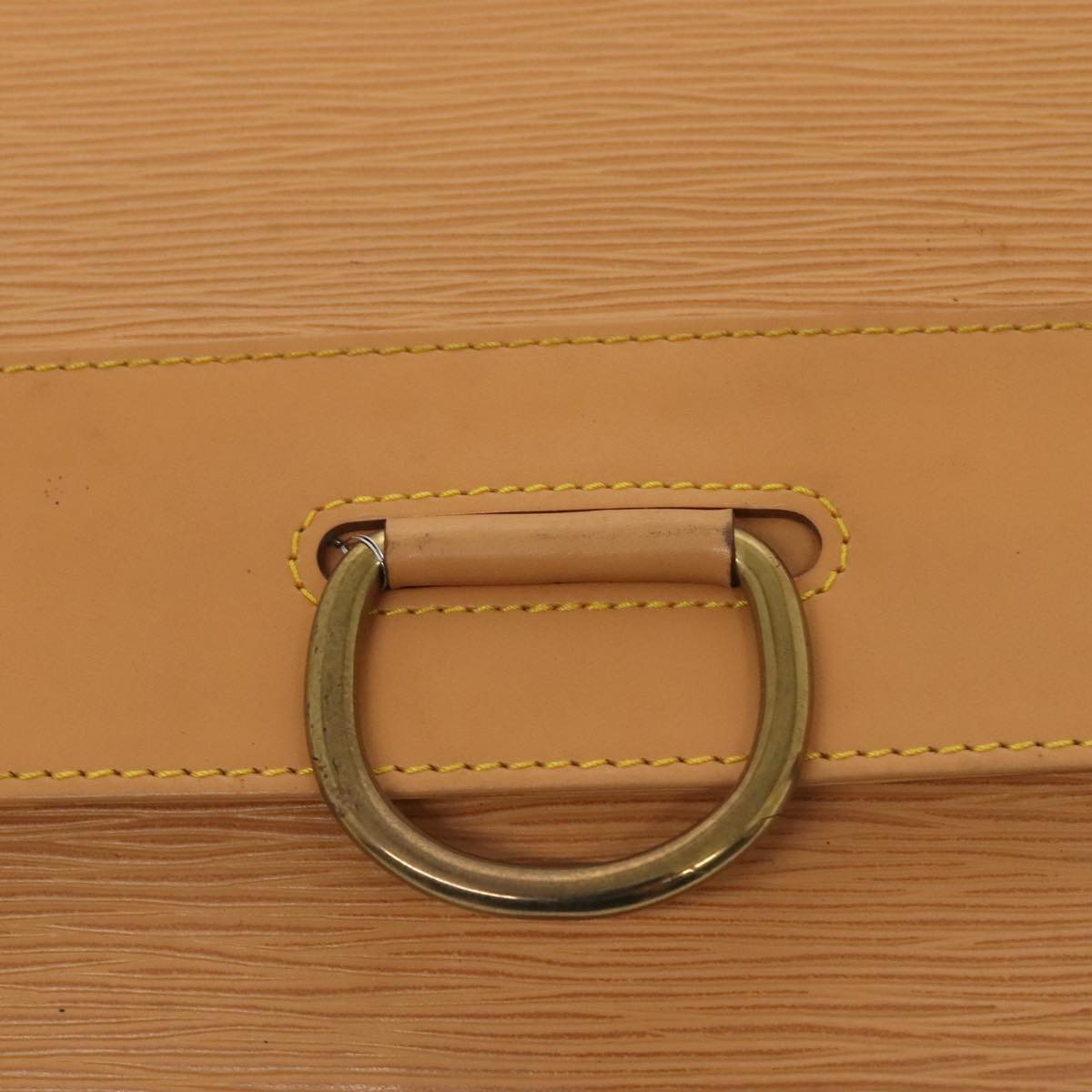 LOUIS VUITTON Epi Jena Clutch Bag Zipangu Gold M52726 LV 89288