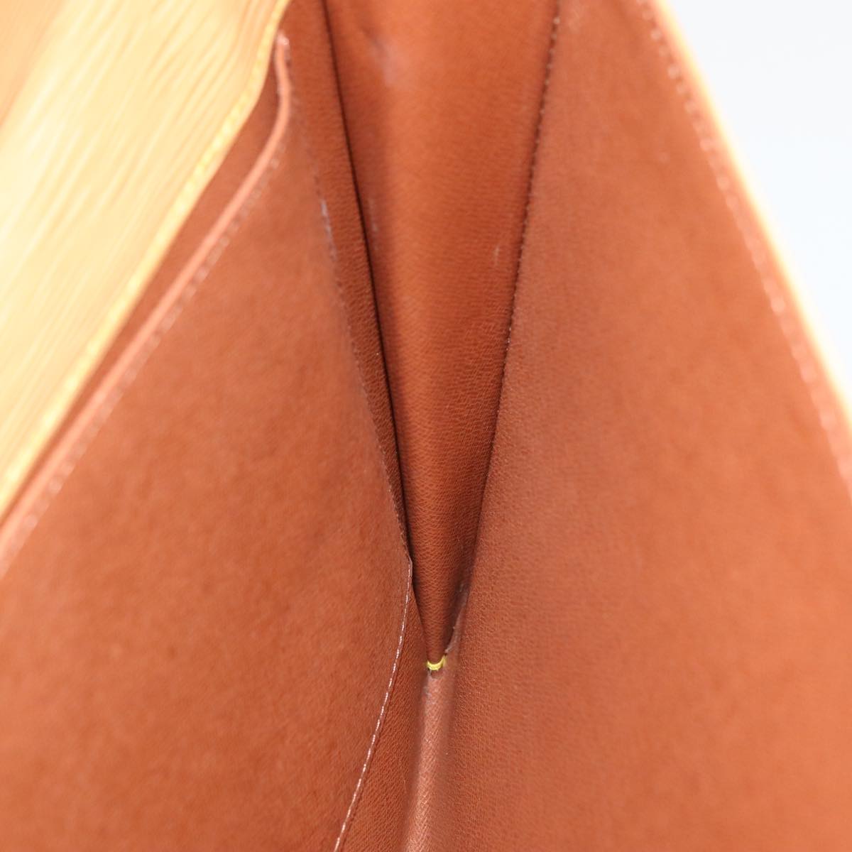 LOUIS VUITTON Epi Jena Clutch Bag Zipangu Gold M52726 LV 89288