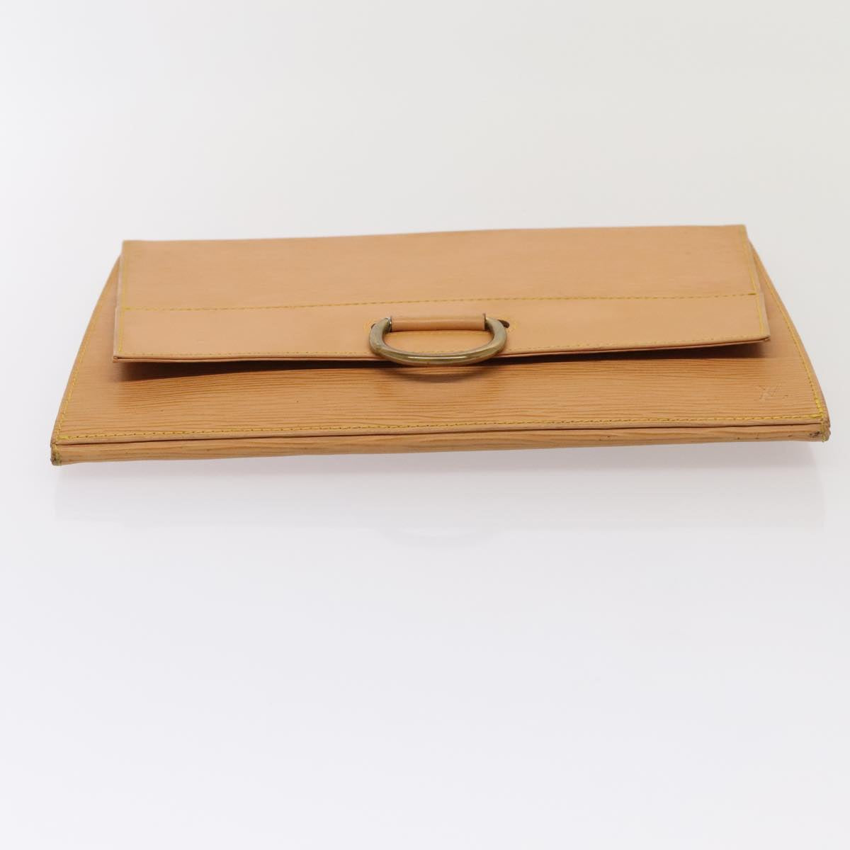 LOUIS VUITTON Epi Jena Clutch Bag Zipangu Gold M52726 LV 89288