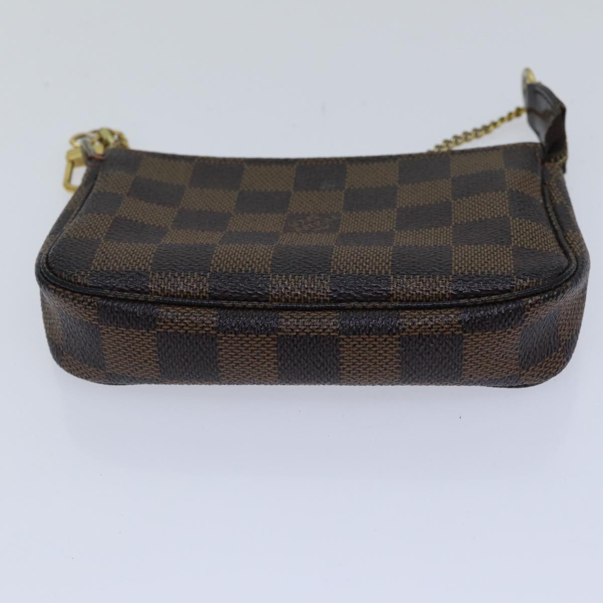 LOUIS VUITTON Damier Ebene Mini Pochette Accessoires Pouch N58009 LV 89290