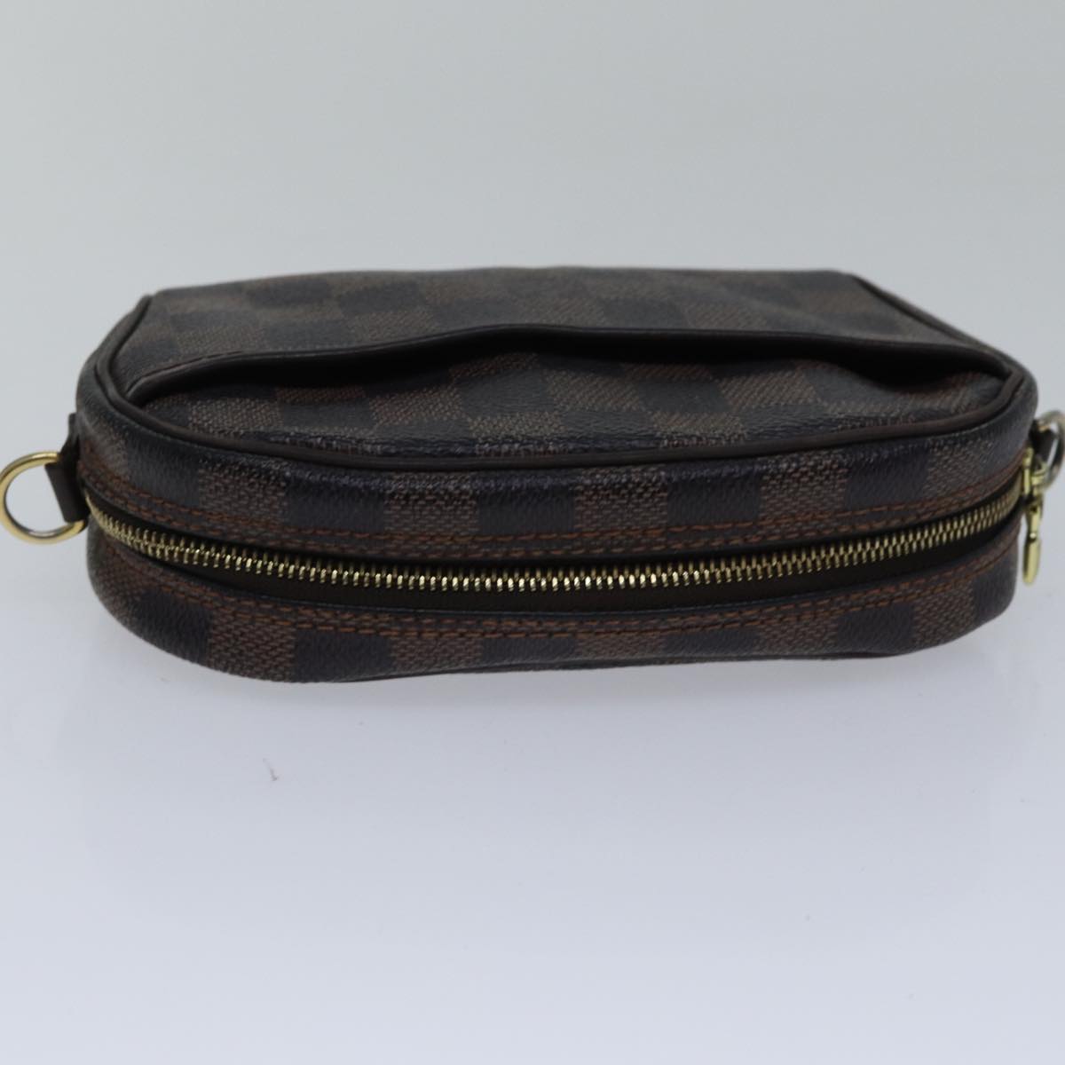 LOUIS VUITTON Damier Ebene Pochette Ipanema Shoulder Bag N51296 LV 89291
