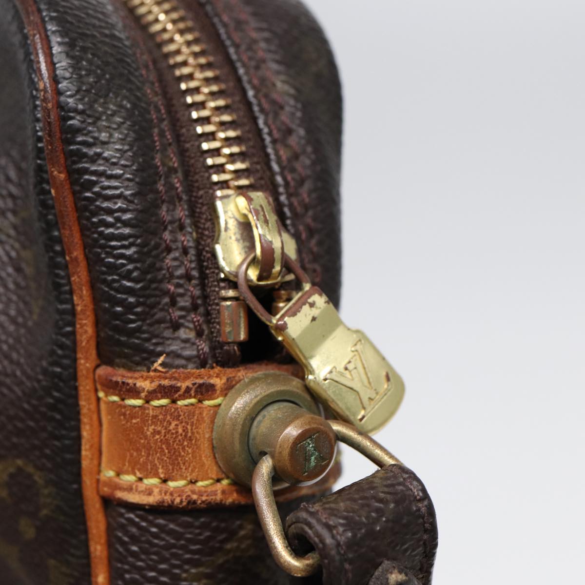 LOUIS VUITTON Monogram Marly Dragonne GM Clutch Bag M51825 LV 89292