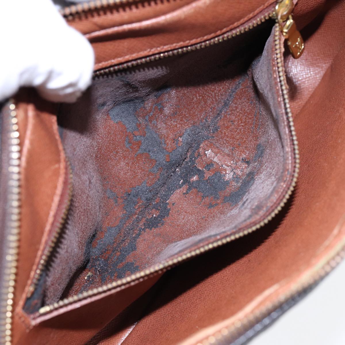 LOUIS VUITTON Monogram Marly Dragonne GM Clutch Bag M51825 LV 89292