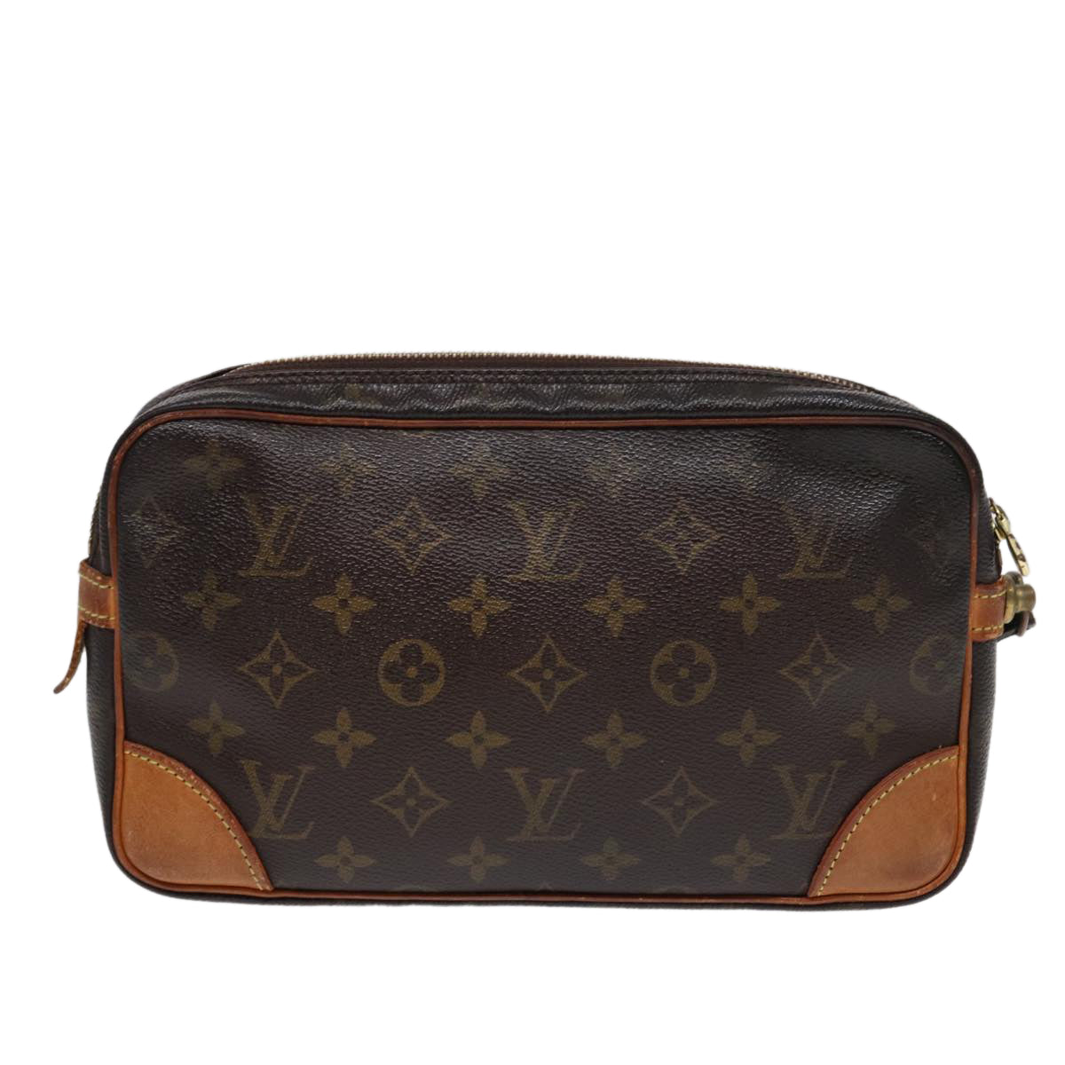 LOUIS VUITTON Monogram Marly Dragonne GM Clutch Bag M51825 LV 89292