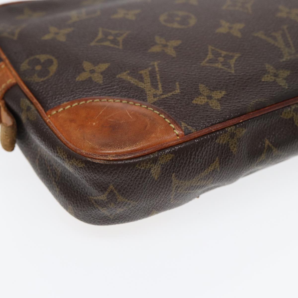 LOUIS VUITTON Monogram Marly Dragonne GM Clutch Bag M51825 LV 89295