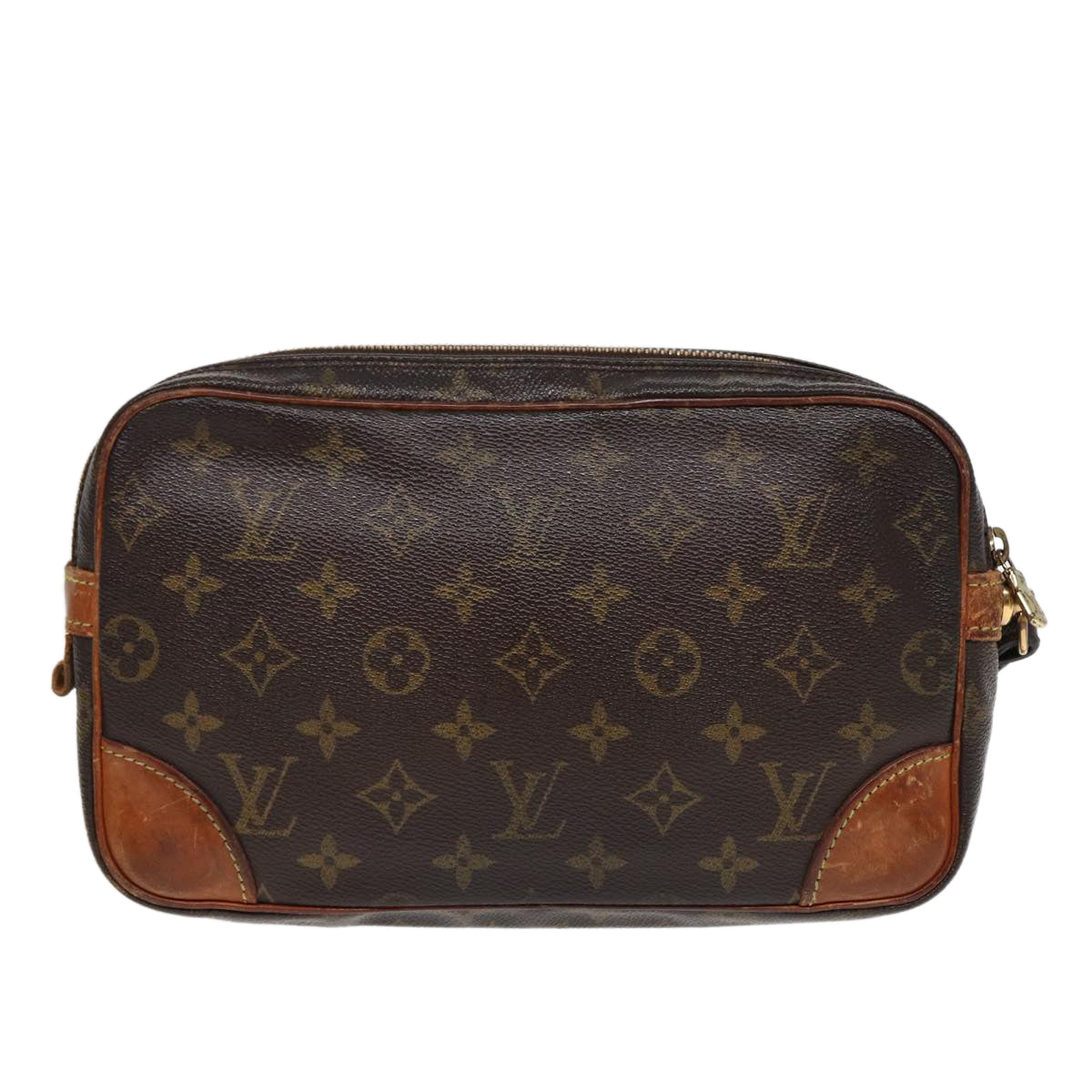 LOUIS VUITTON Monogram Marly Dragonne GM Clutch Bag M51825 LV 89295