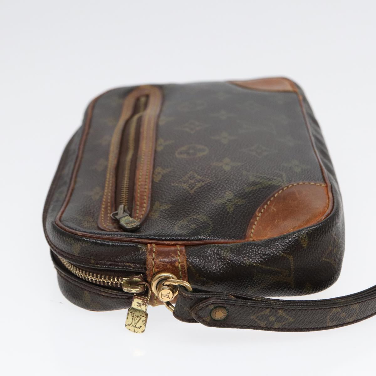 LOUIS VUITTON Monogram Marly Dragonne GM Clutch Bag M51825 LV 89295