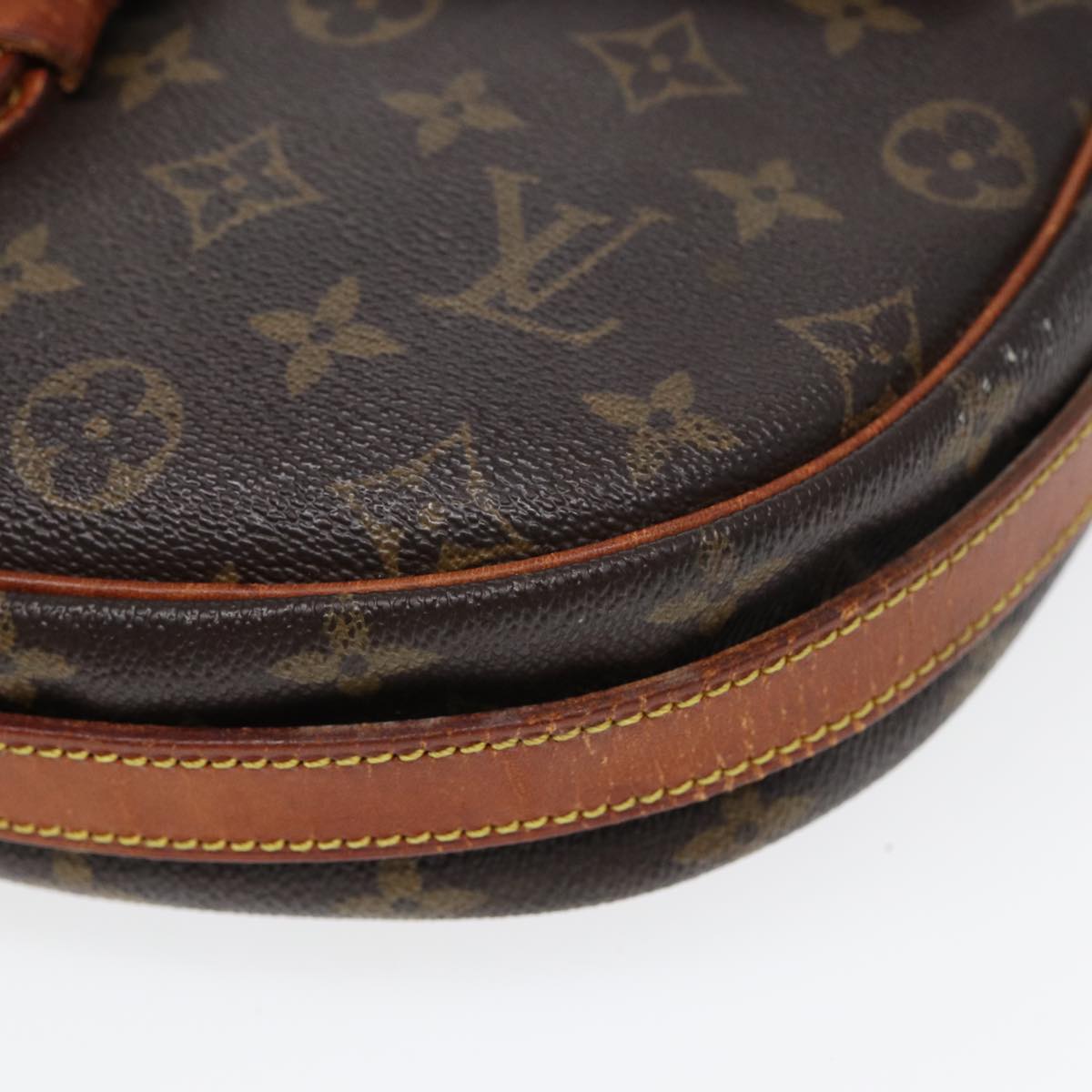 LOUIS VUITTON Monogram Jeune Fille GM Shoulder Bag M51225 LV 89297