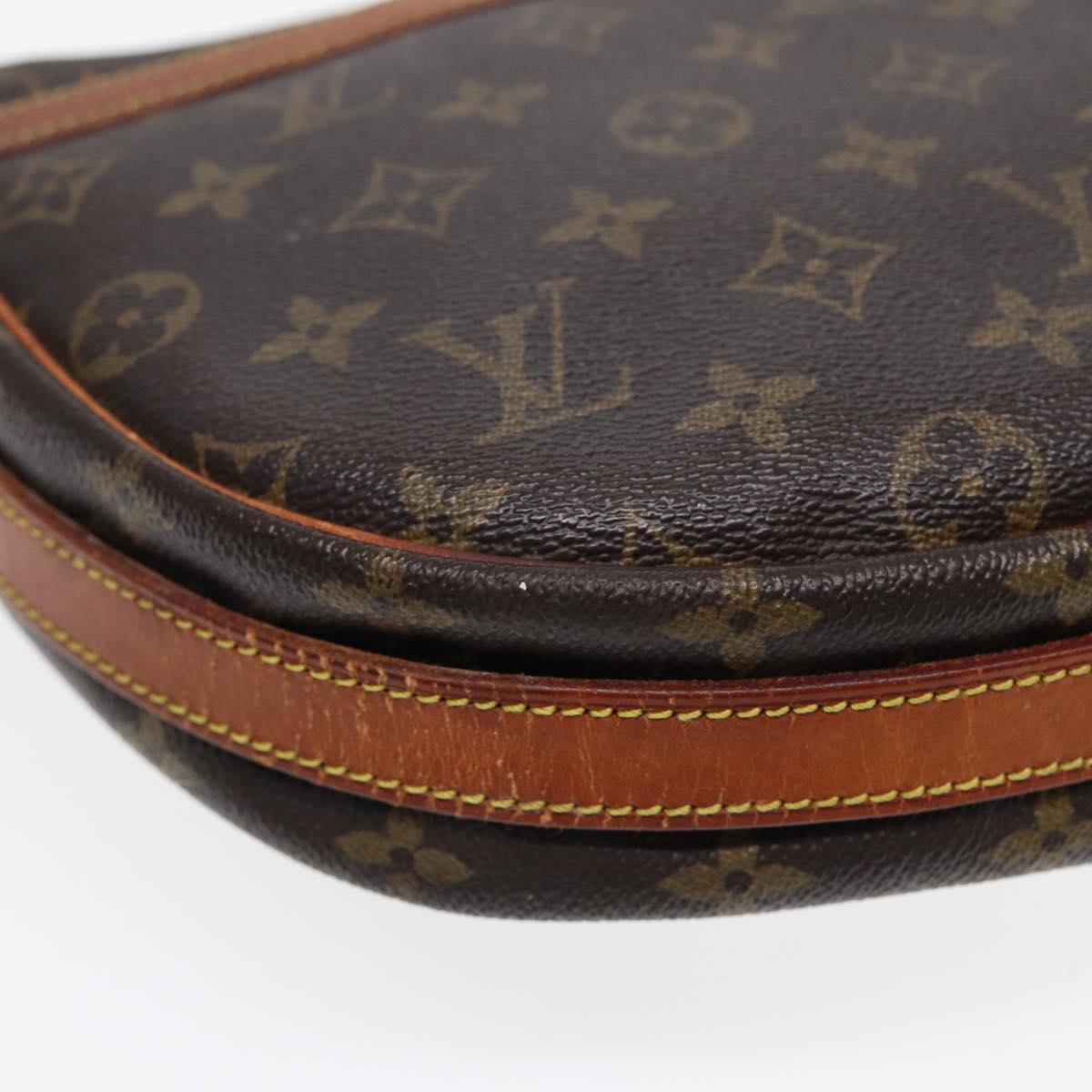 LOUIS VUITTON Monogram Jeune Fille GM Shoulder Bag M51225 LV 89297