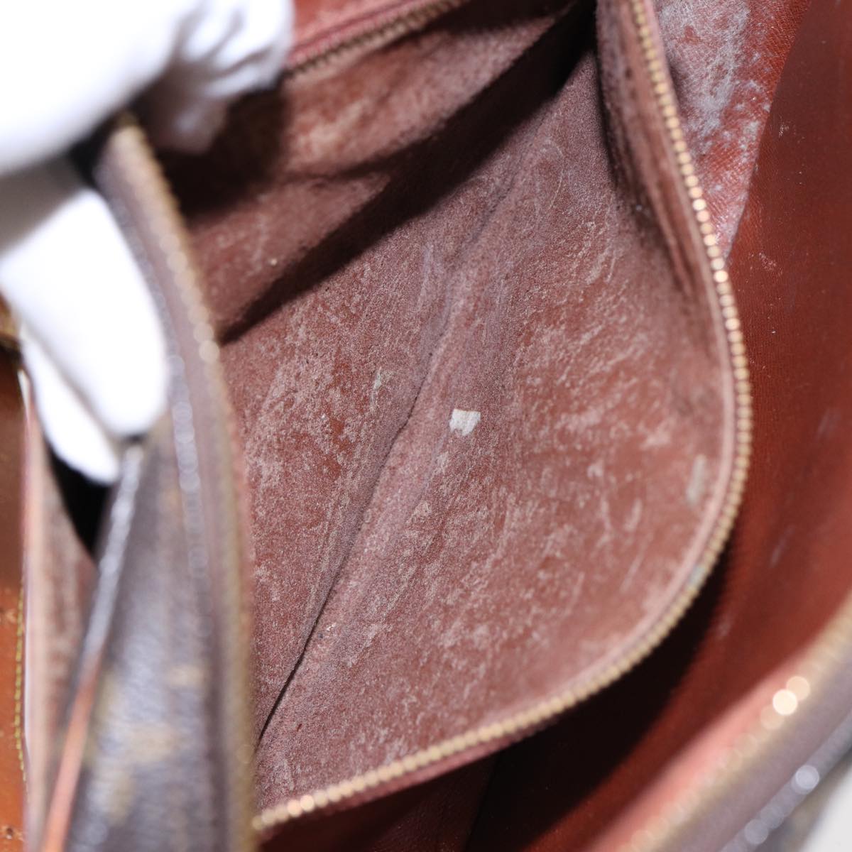 LOUIS VUITTON Monogram Jeune Fille GM Shoulder Bag M51225 LV 89297