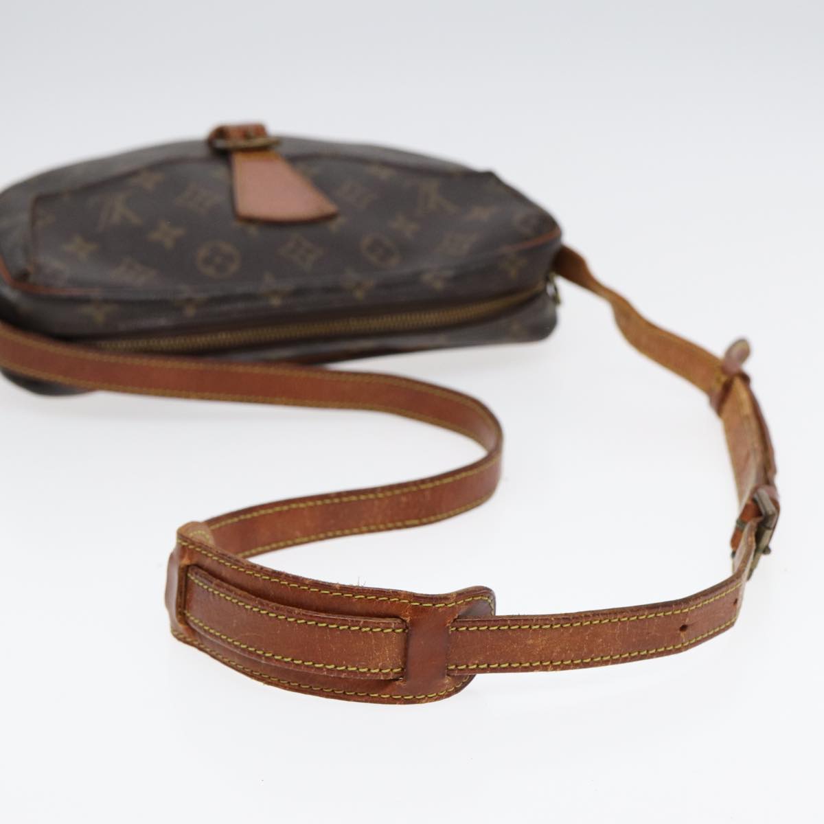 LOUIS VUITTON Monogram Jeune Fille GM Shoulder Bag M51225 LV 89297