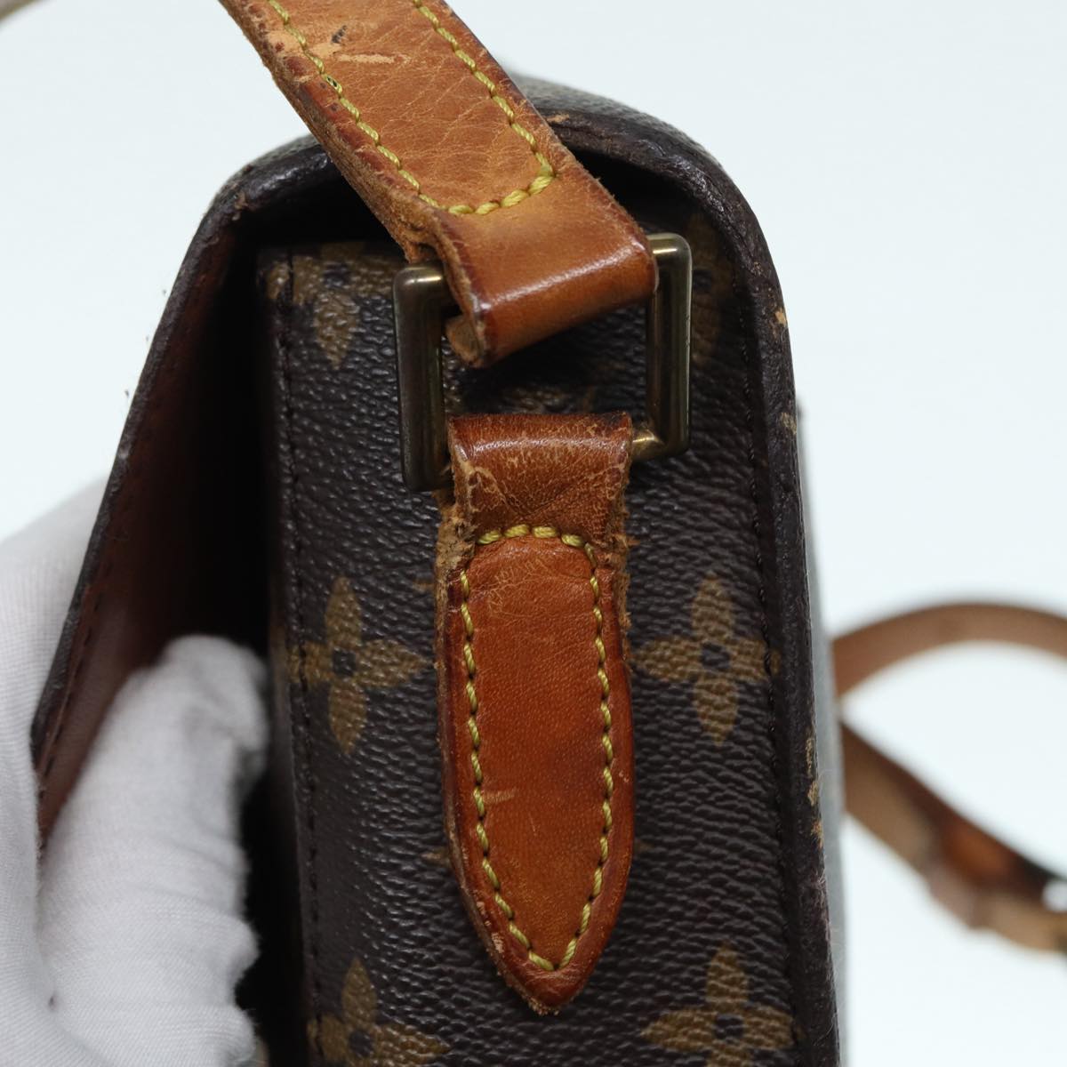 LOUIS VUITTON Monogram Saint Cloud GM Shoulder Bag M51242 LV 89298