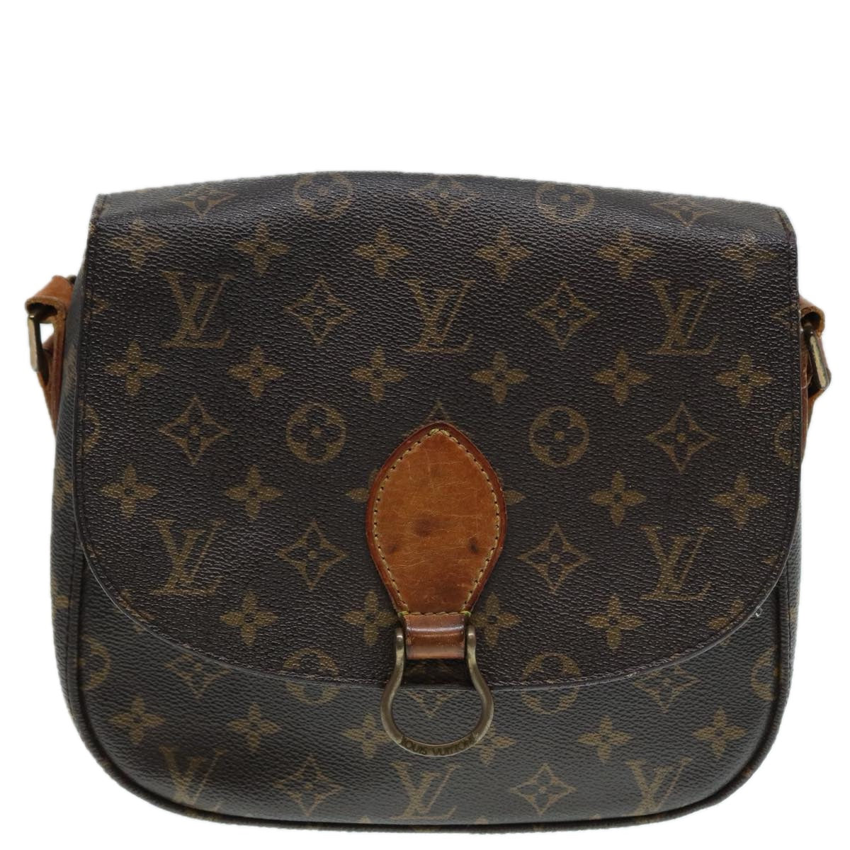 LOUIS VUITTON Monogram Saint Cloud GM Shoulder Bag M51242 LV 89298