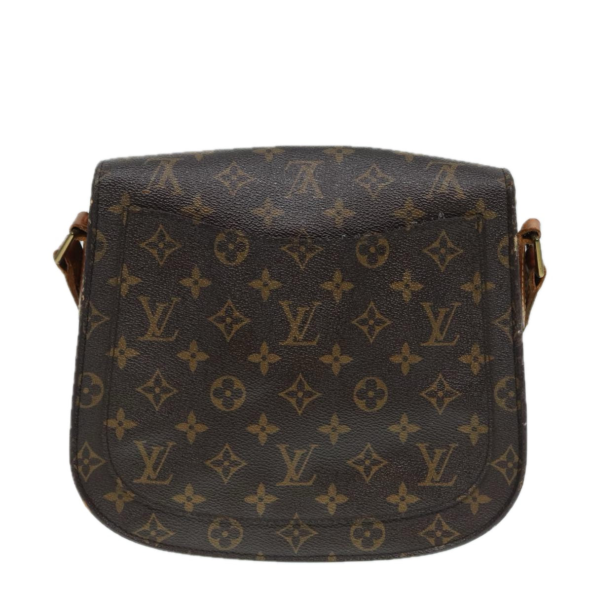 LOUIS VUITTON Monogram Saint Cloud GM Shoulder Bag M51242 LV 89298