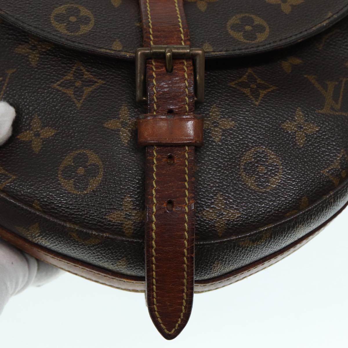 LOUIS VUITTON Monogram Chantilly GM Shoulder Bag M51232 LV 89299