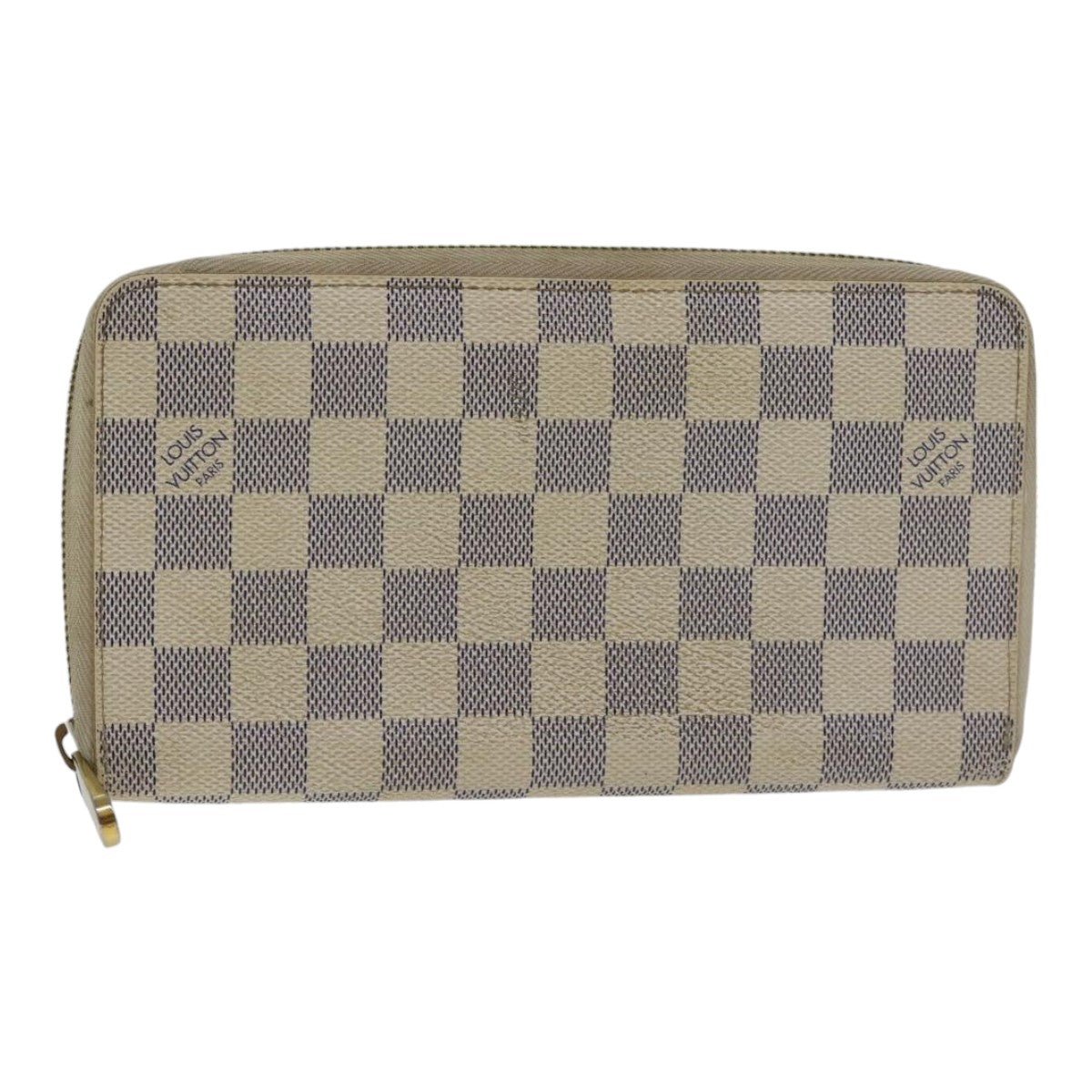 LOUIS VUITTON Damier Azur Zippy Wallet Long Wallet N60019 LV 89303