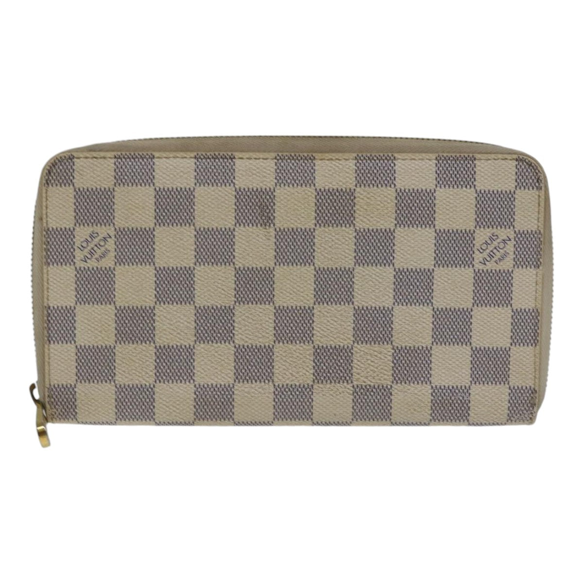 LOUIS VUITTON Damier Azur Zippy Wallet Long Wallet N60019 LV 89303