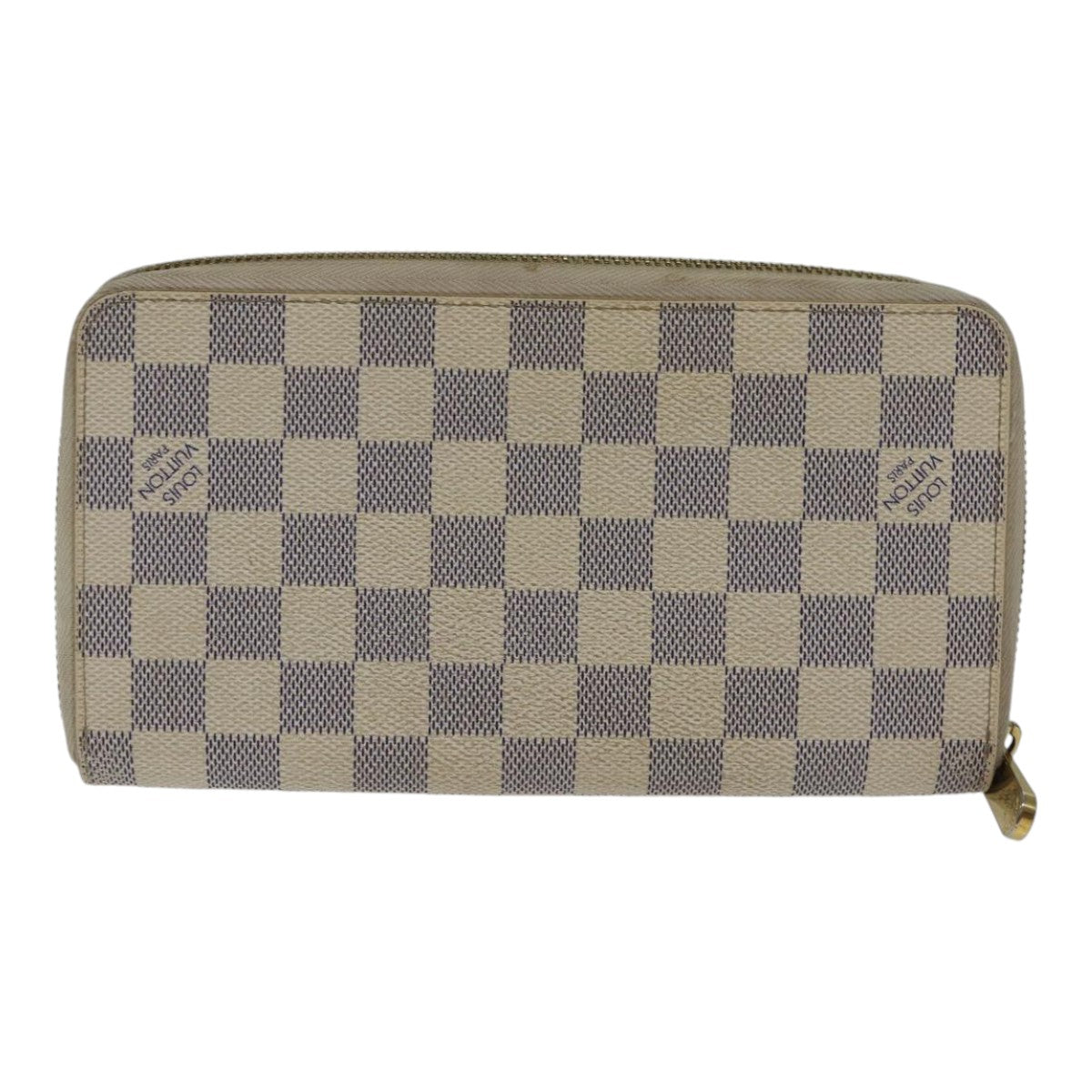 LOUIS VUITTON Damier Azur Zippy Wallet Long Wallet N60019 LV 89303