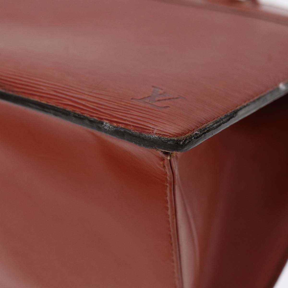 LOUIS VUITTON Epi Riviera Hand Bag Brown M48183 LV 89311