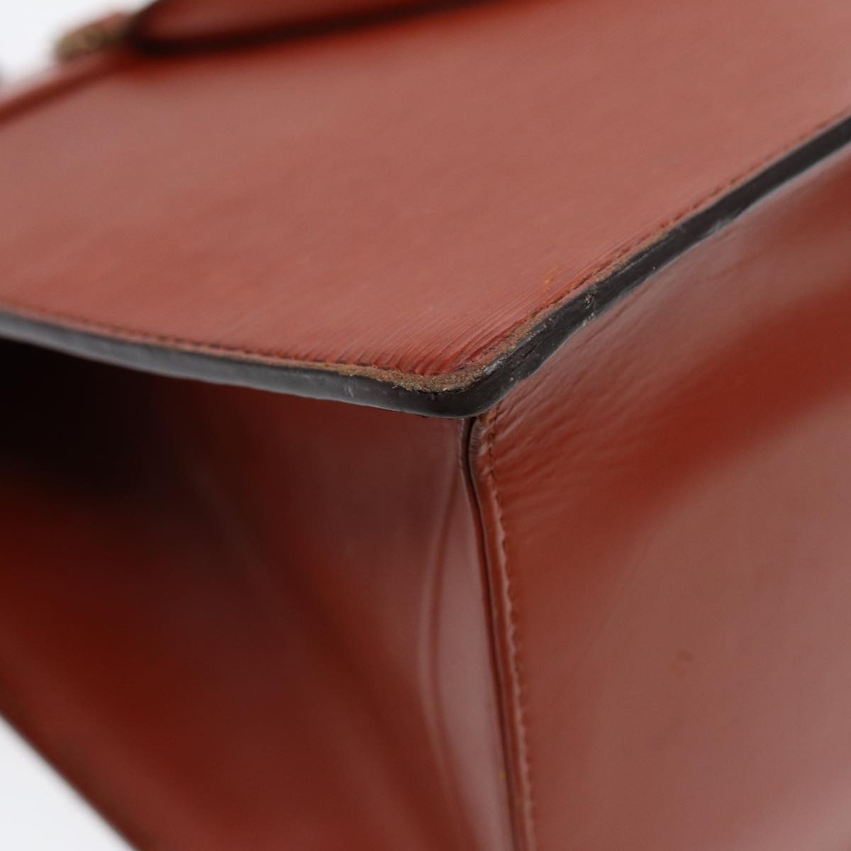 LOUIS VUITTON Epi Riviera Hand Bag Brown M48183 LV 89311