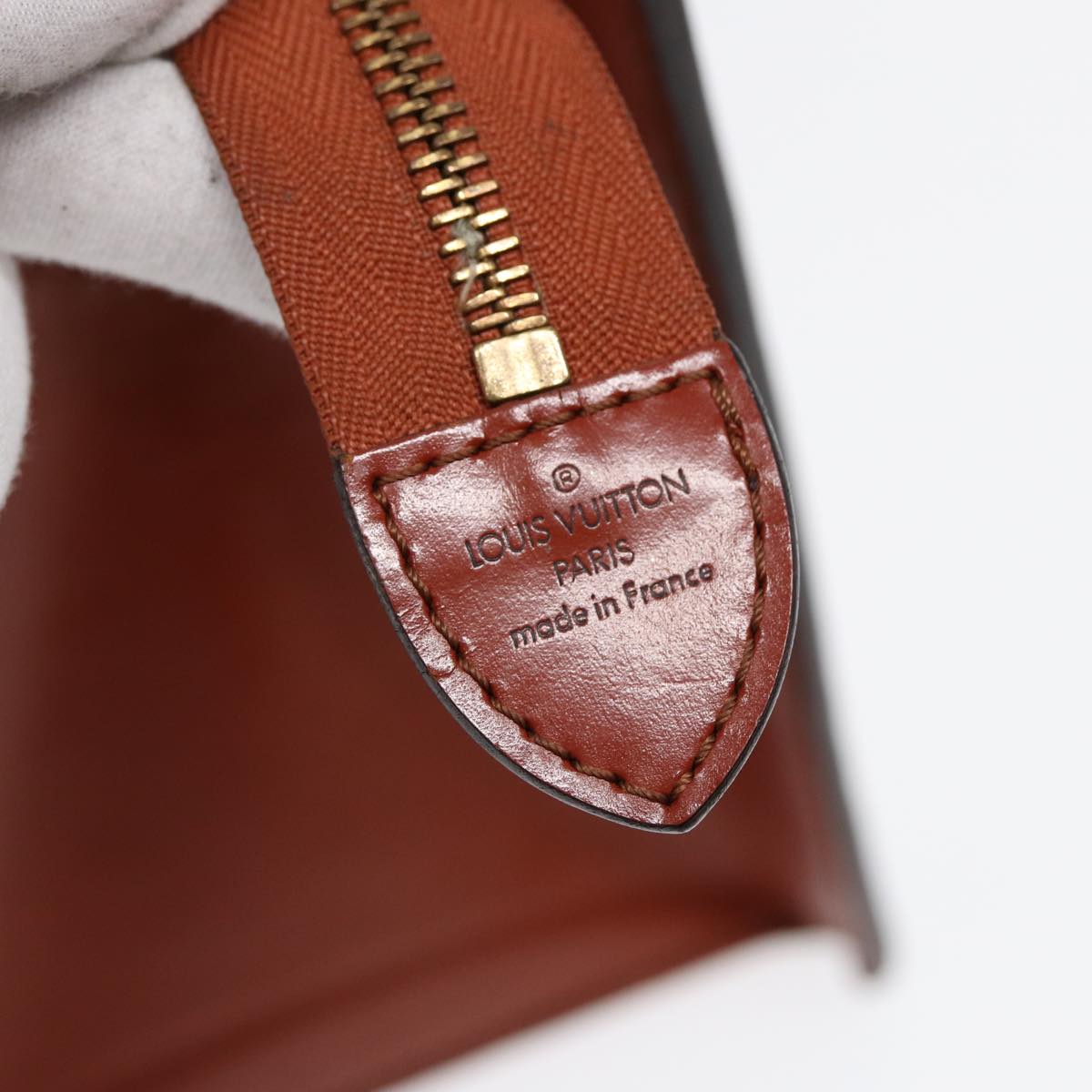 LOUIS VUITTON Epi Riviera Hand Bag Brown M48183 LV 89311