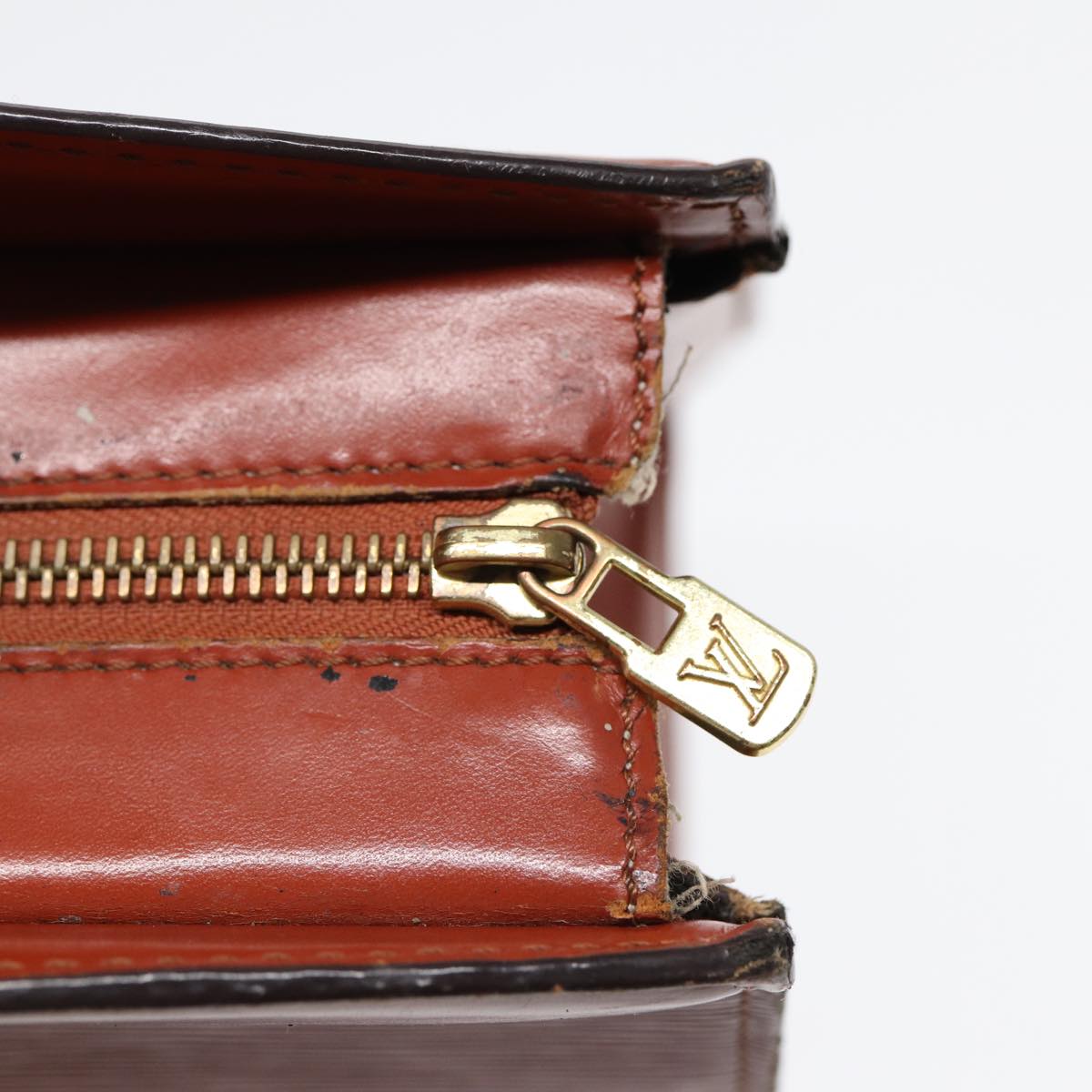 LOUIS VUITTON Epi Riviera Hand Bag Brown M48183 LV 89311