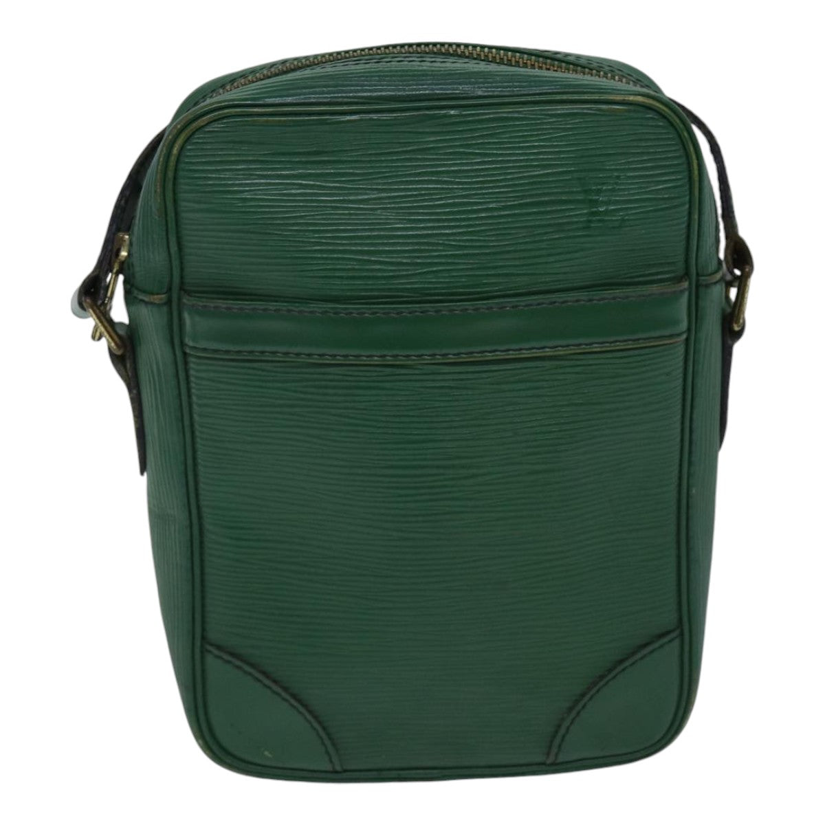 LOUIS VUITTON Epi Danube Shoulder Bag Green M45634 LV 89323