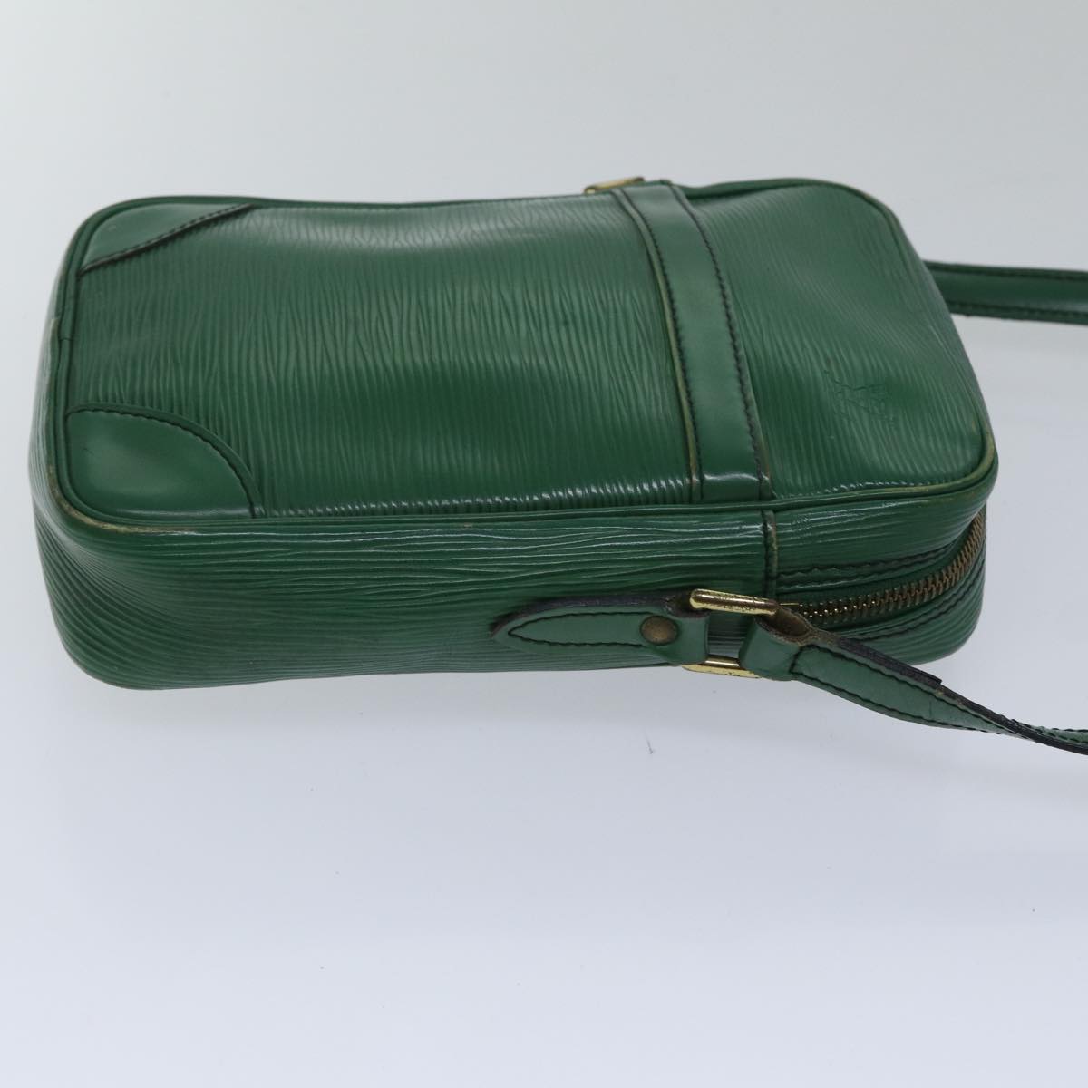 LOUIS VUITTON Epi Danube Shoulder Bag Green M45634 LV 89323