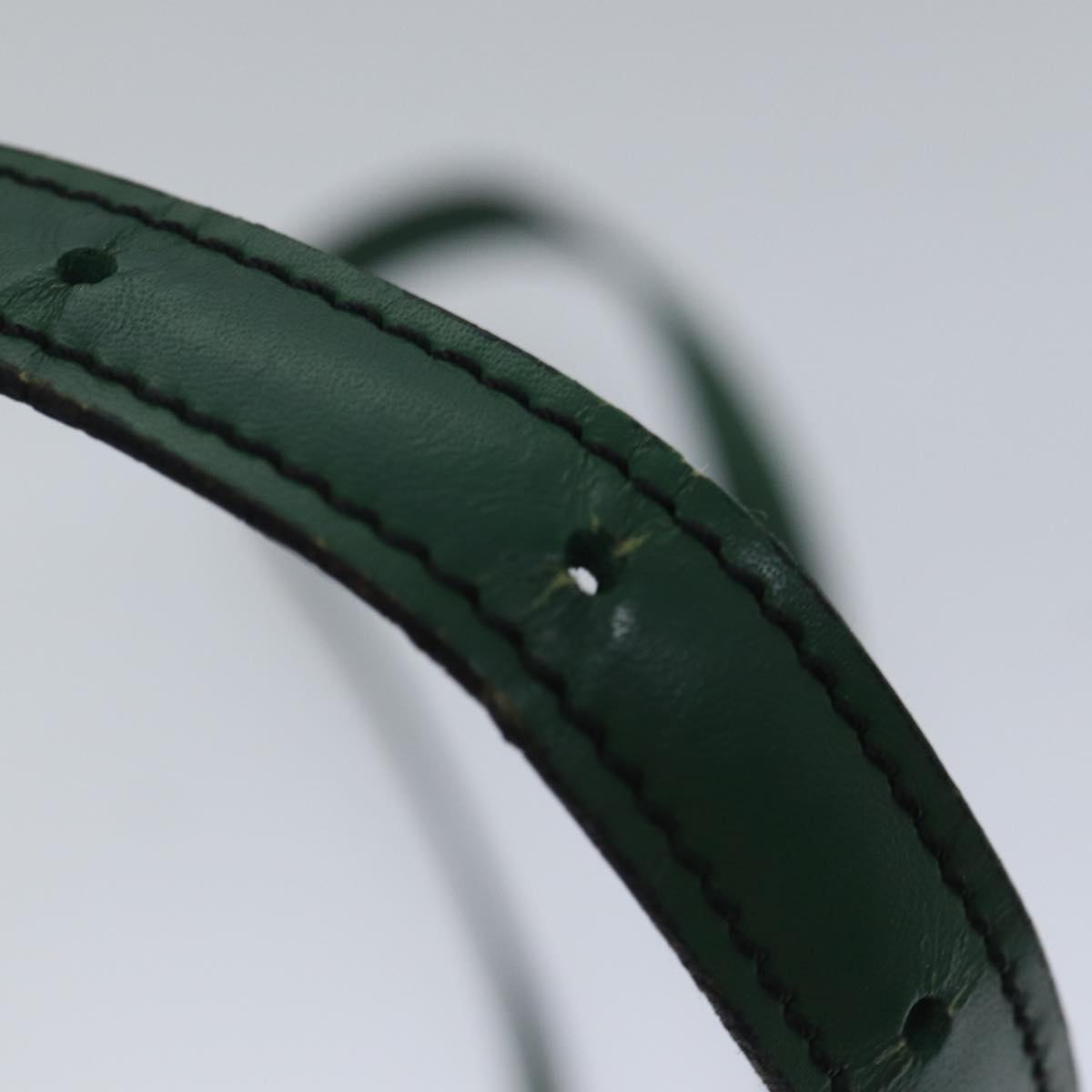LOUIS VUITTON Epi Danube Shoulder Bag Green M45634 LV 89323