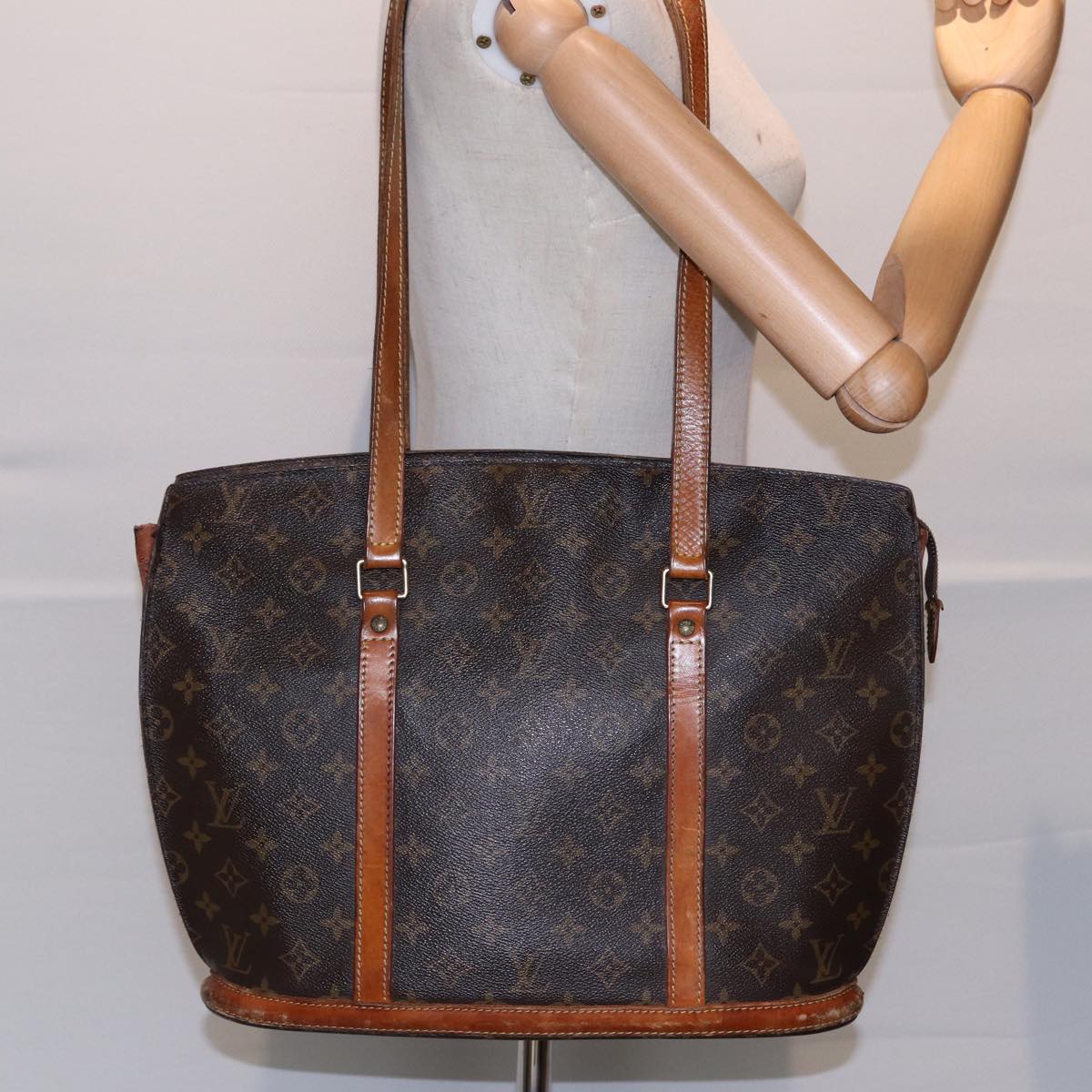 LOUIS VUITTON Monogram Babylone Tote Bag M51102 LV 89329