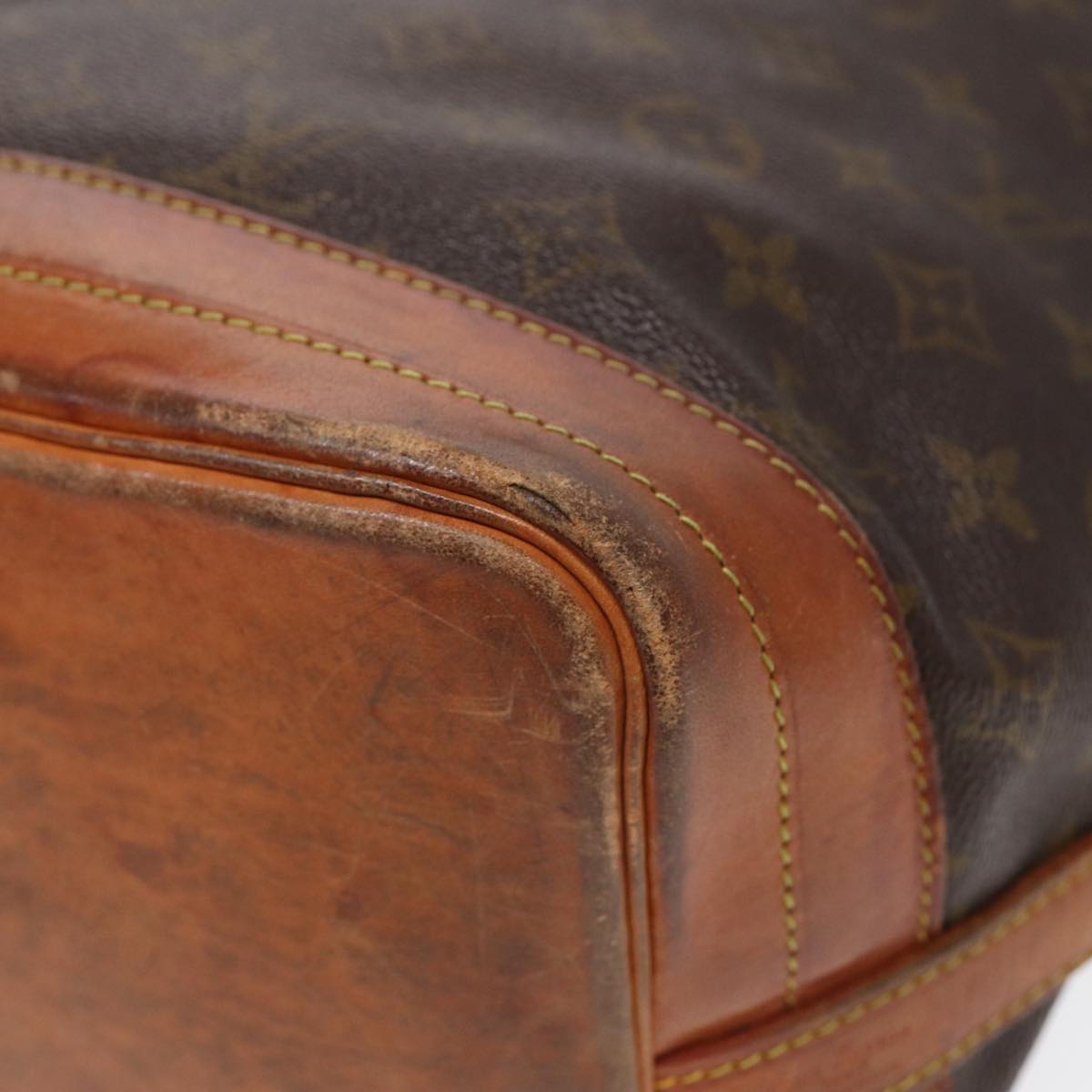 LOUIS VUITTON Monogram Noe Shoulder Bag M42224 LV 89331