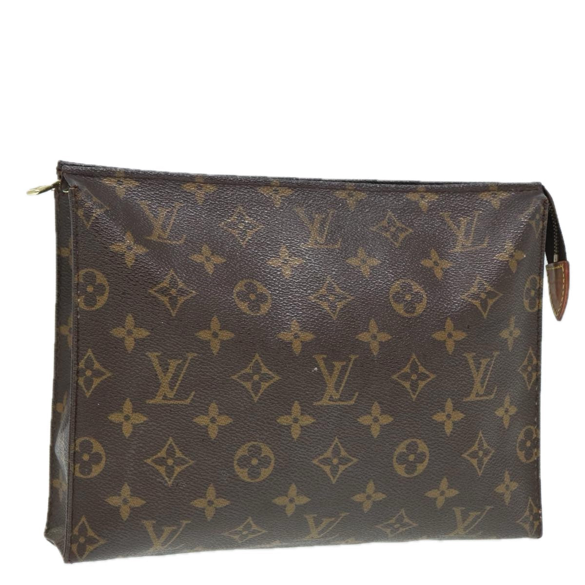 LOUIS VUITTON Monogram Poche Toilette 26 Pouch M47542 LV 89337