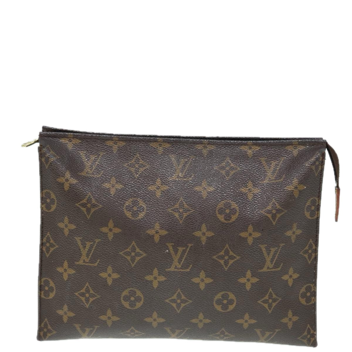 LOUIS VUITTON Monogram Poche Toilette 26 Pouch M47542 LV 89337