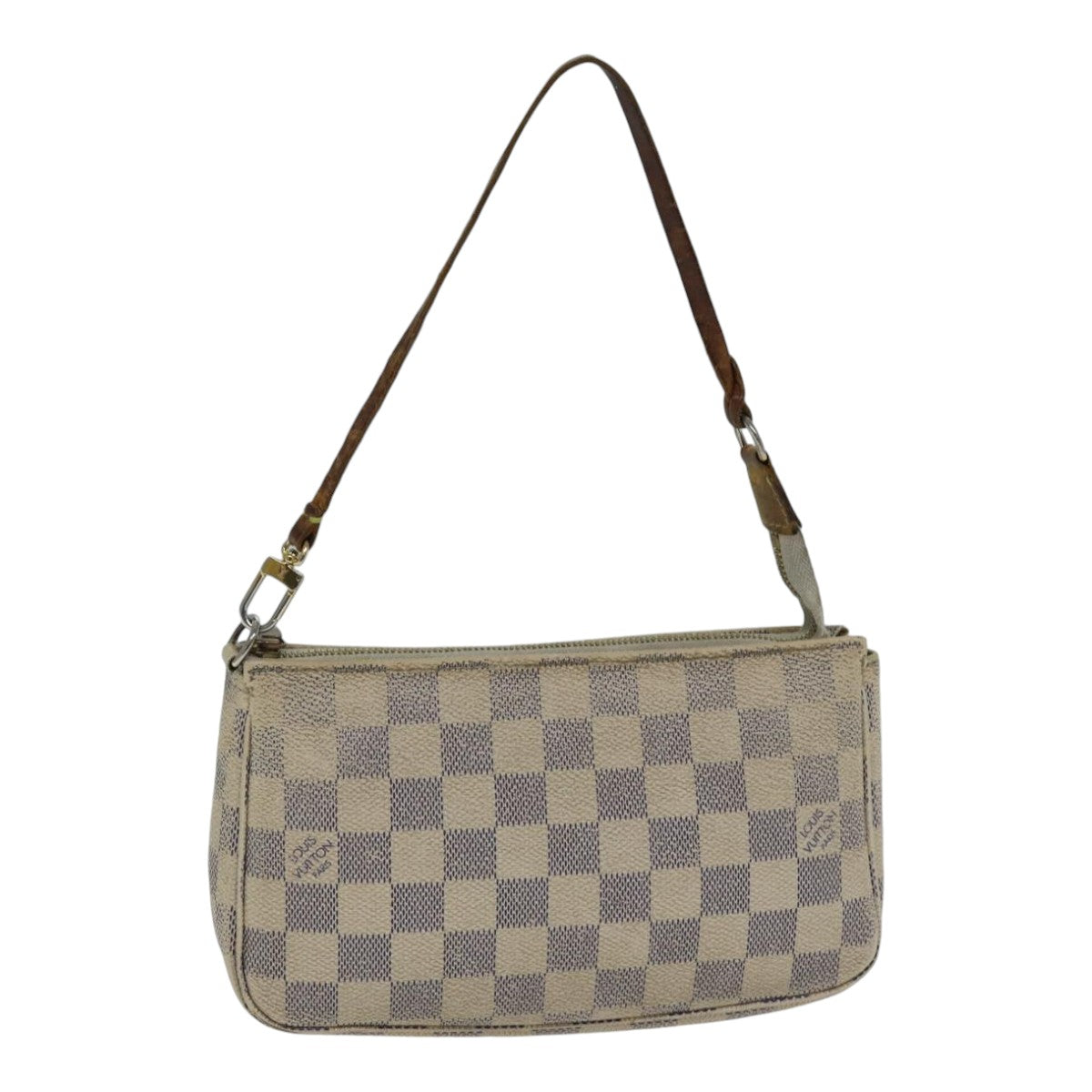 LOUIS VUITTON Damier Azur Pochette Accessoires Pouch N51986 LV 89340