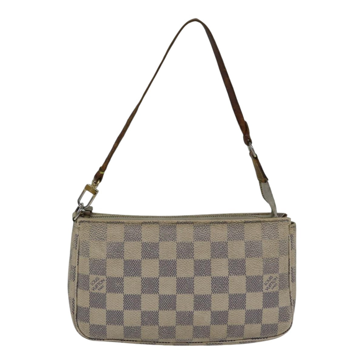 LOUIS VUITTON Damier Azur Pochette Accessoires Pouch N51986 LV 89340