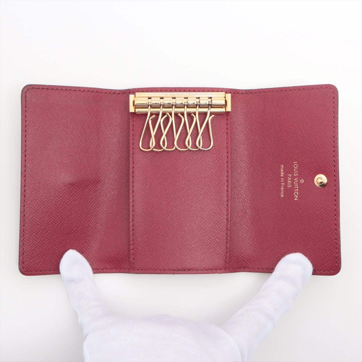 Louis Vuitton Monogram Multicell 6 M60701 Fushai Keycase  Reaction