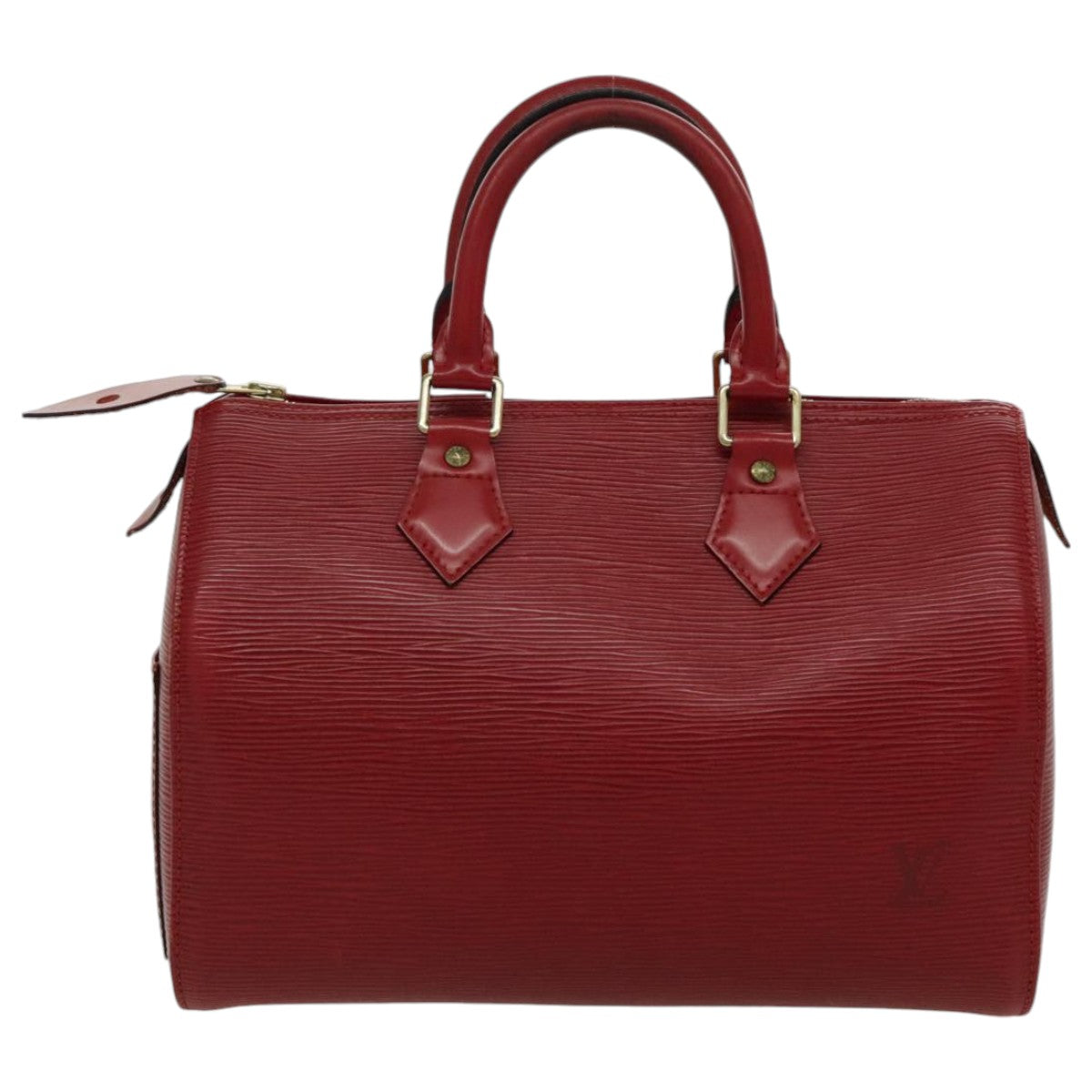 LOUIS VUITTON Epi Speedy 25 Hand Bag Castilian Red M43017 LV 89378