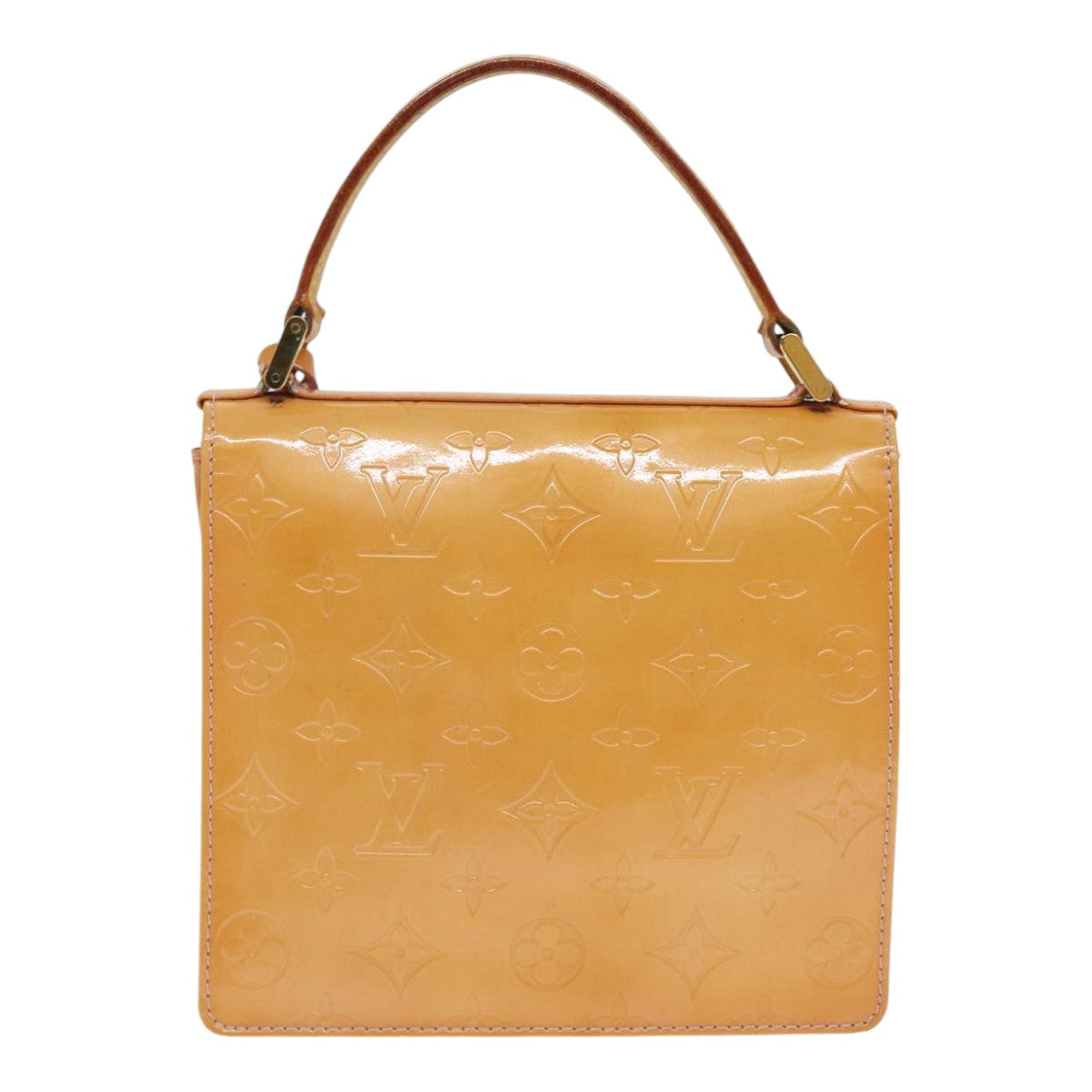 LOUIS VUITTON Vernis Spring Street Hand Bag Marshmallow Pink M91033 89424